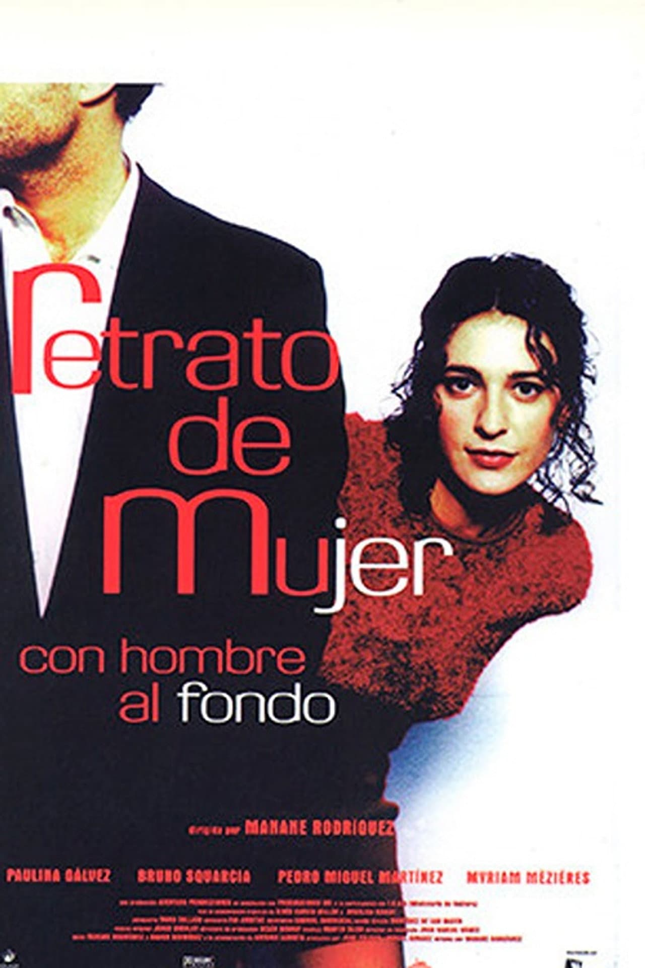 Retrato de mujer con hombre al fondo preview 1