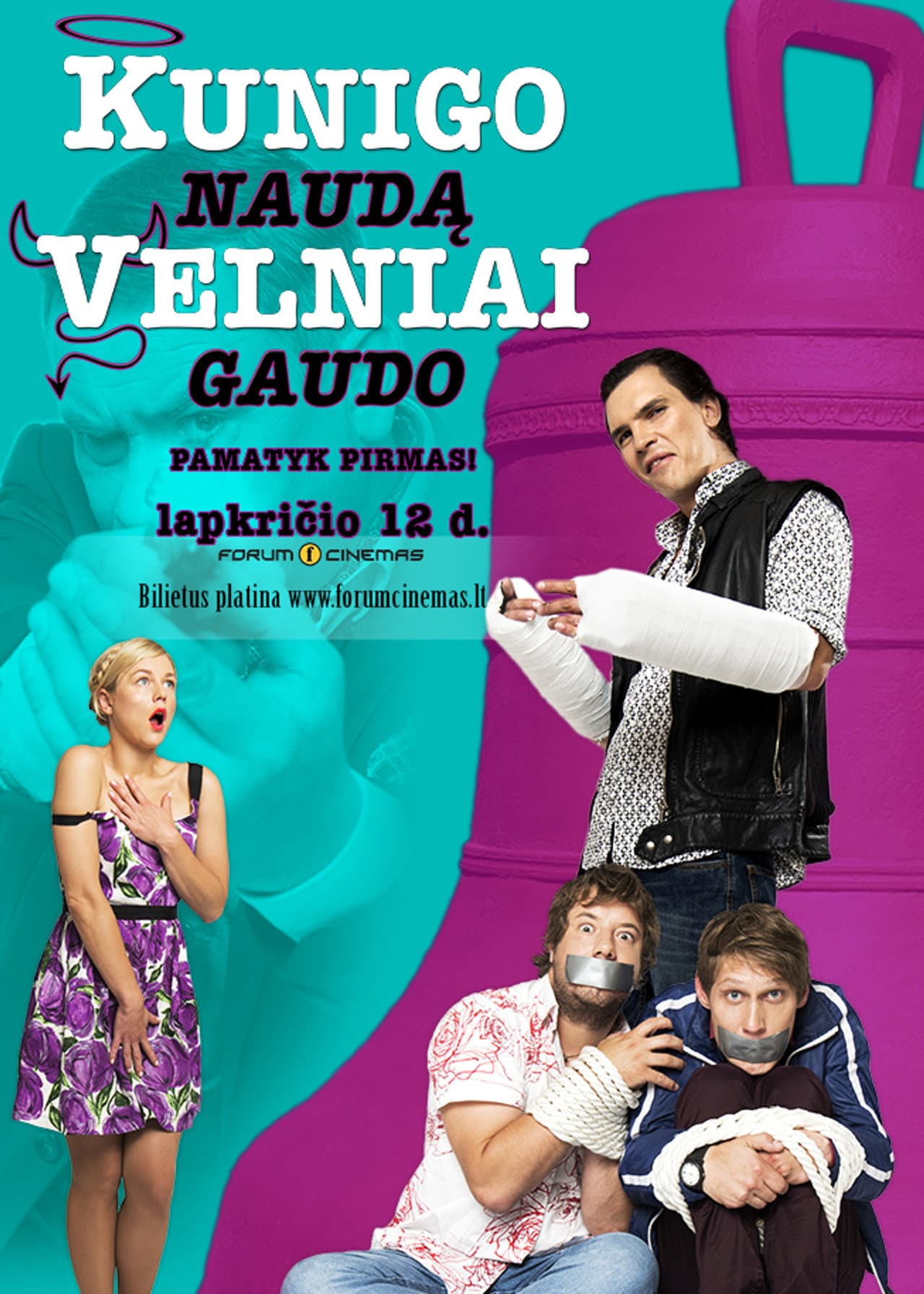 Kunigo naudą velniai gaudo preview 1