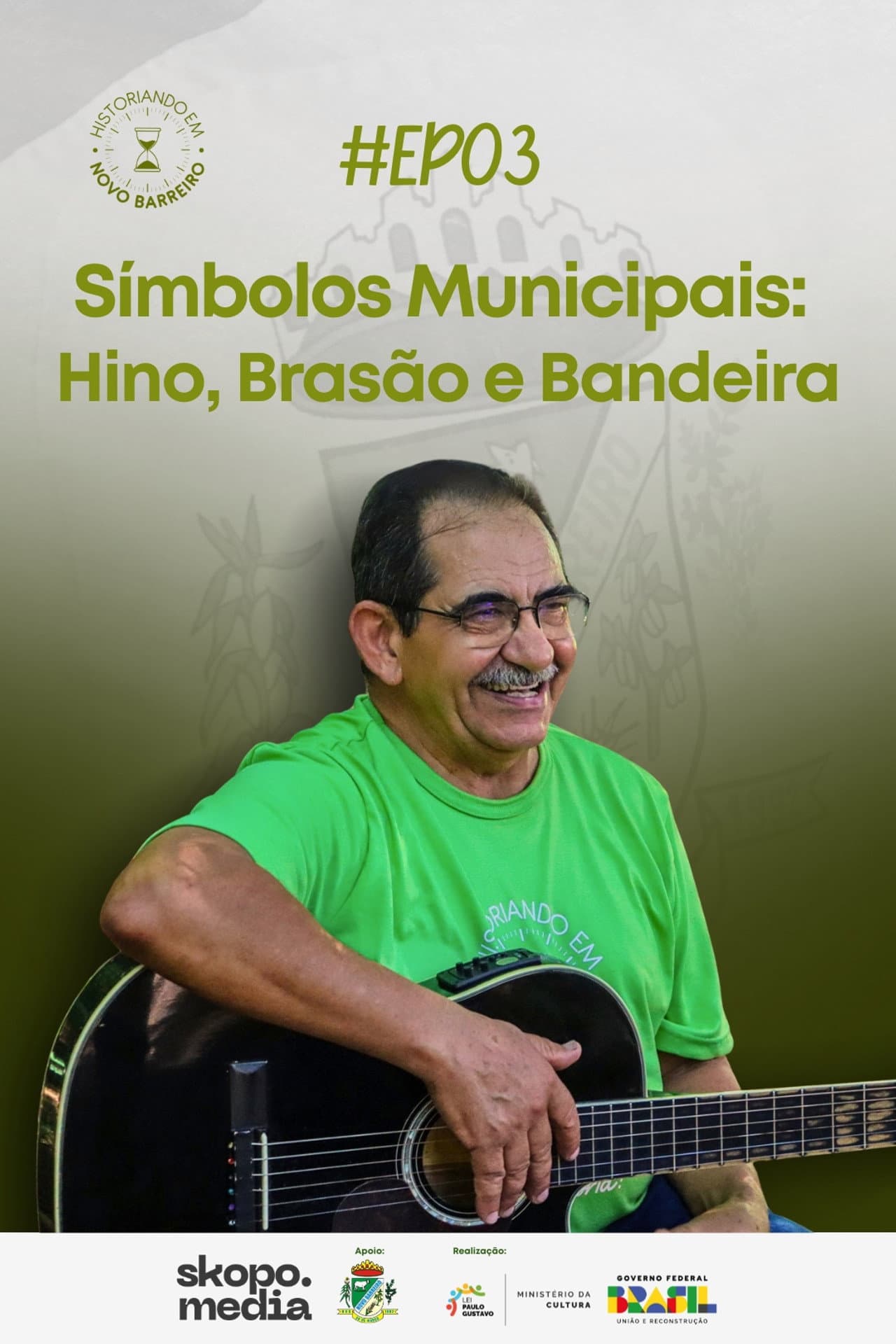 Símbolos Municipais: Hino, Brasão e Bandeira - Historiando em Novo Barreiro preview 2