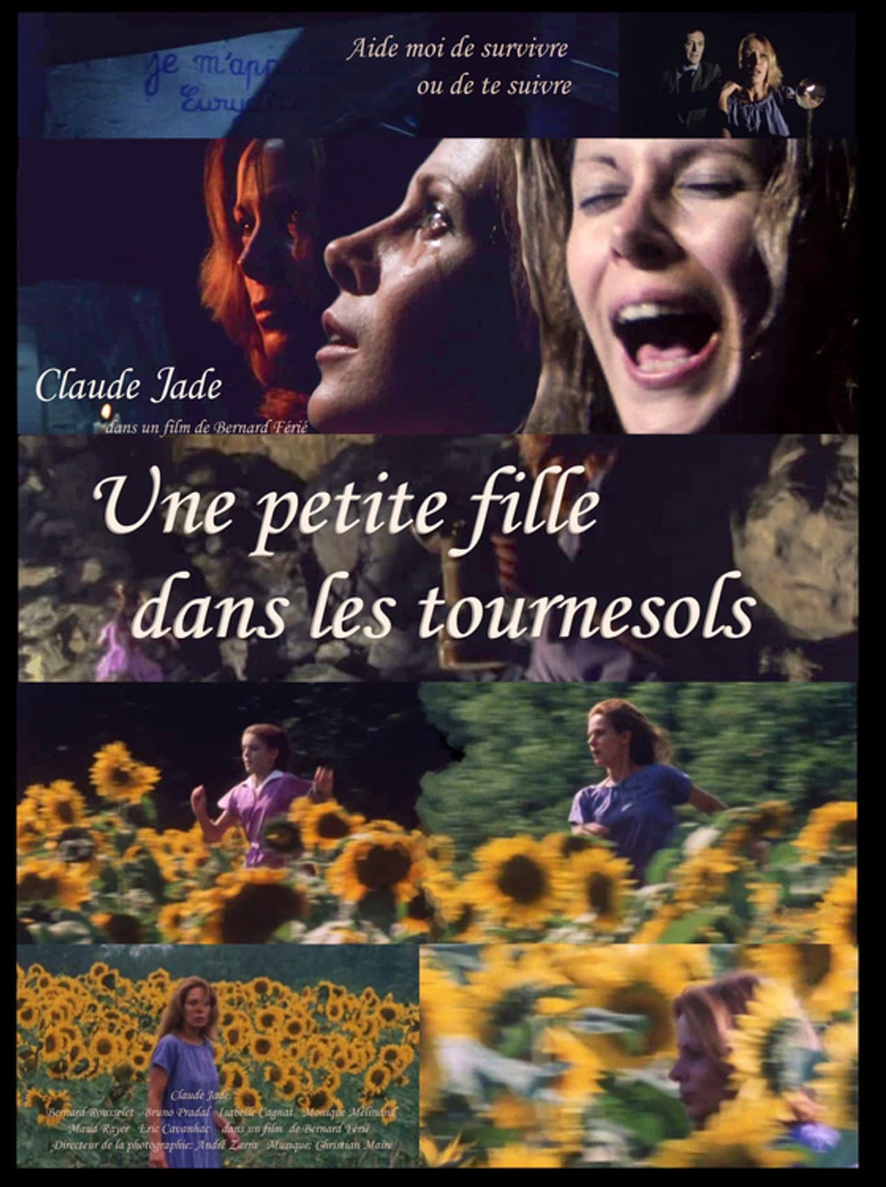Une petite fille dans les tournesols preview 1
