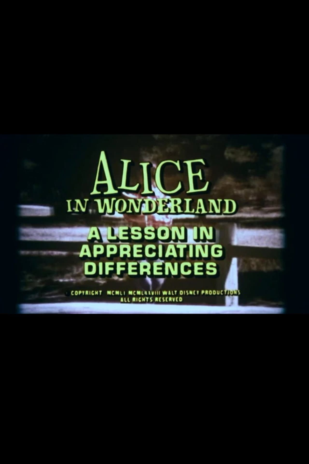 Alice in Wonderland: A Lesson in Appreciating Differences preview 1