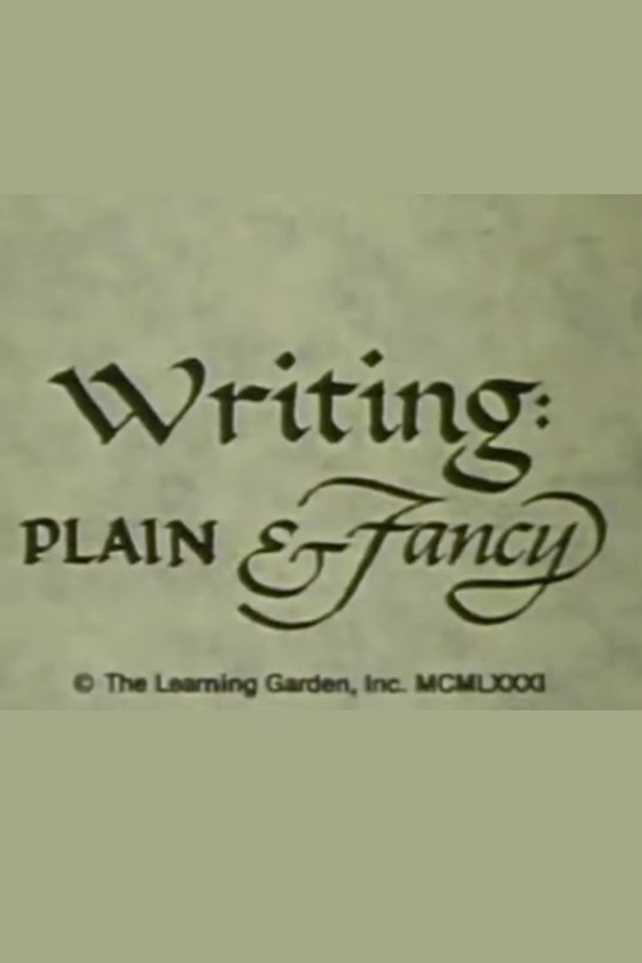 Writing: Plain & Fancy preview 1