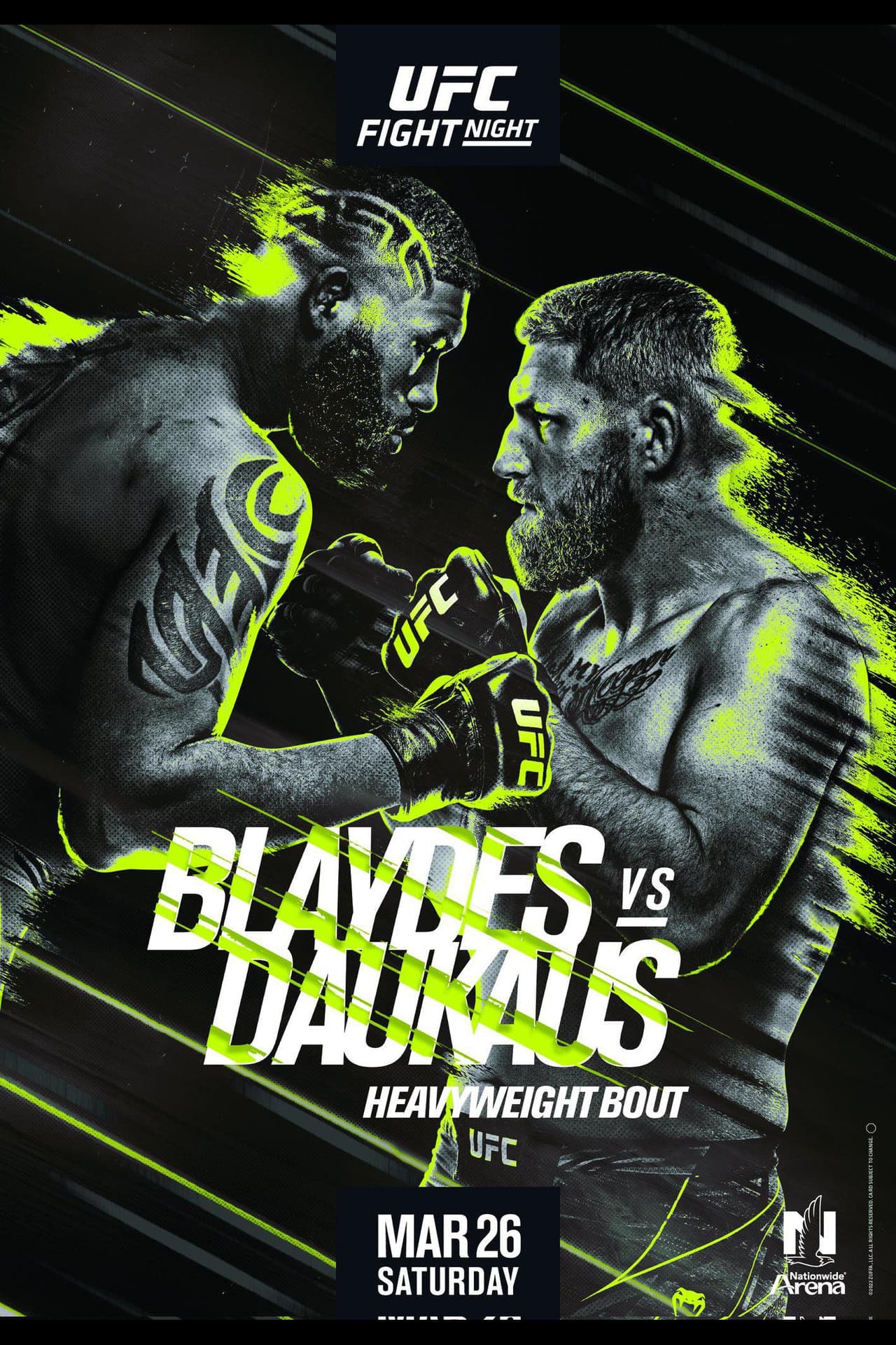 UFC on ESPN 33: Blaydes vs. Daukaus preview 2