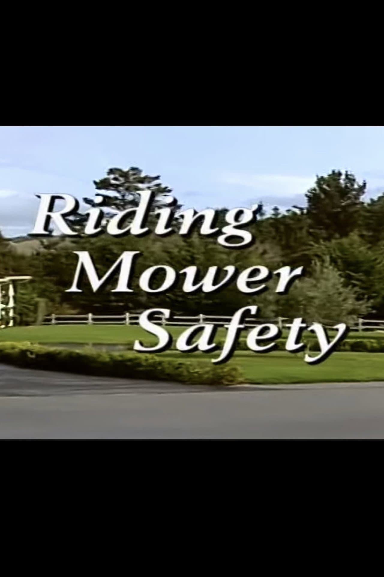 Riding Mower Safety preview 1