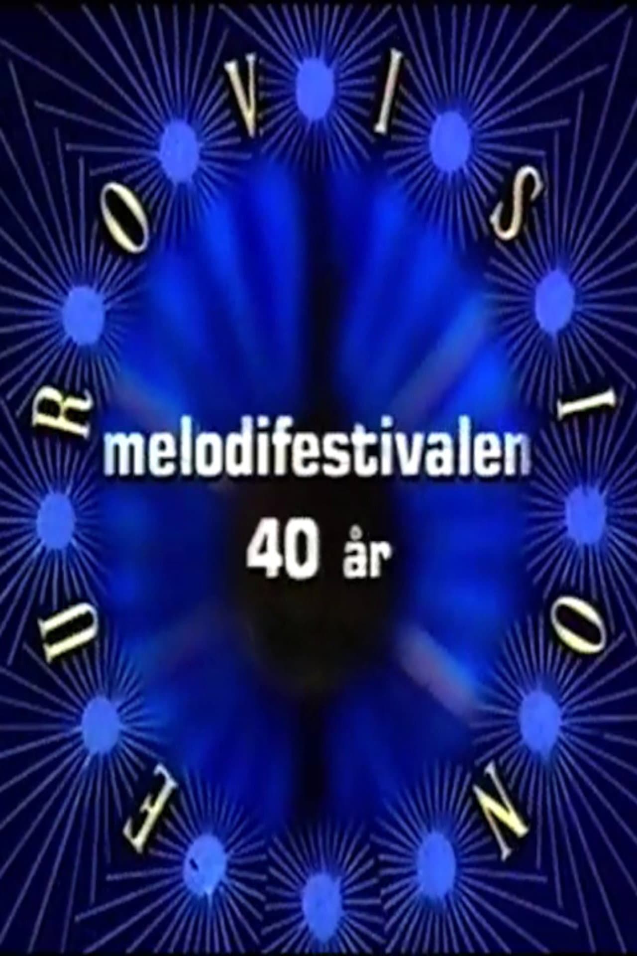 Melodifestivalen 40 år preview 1