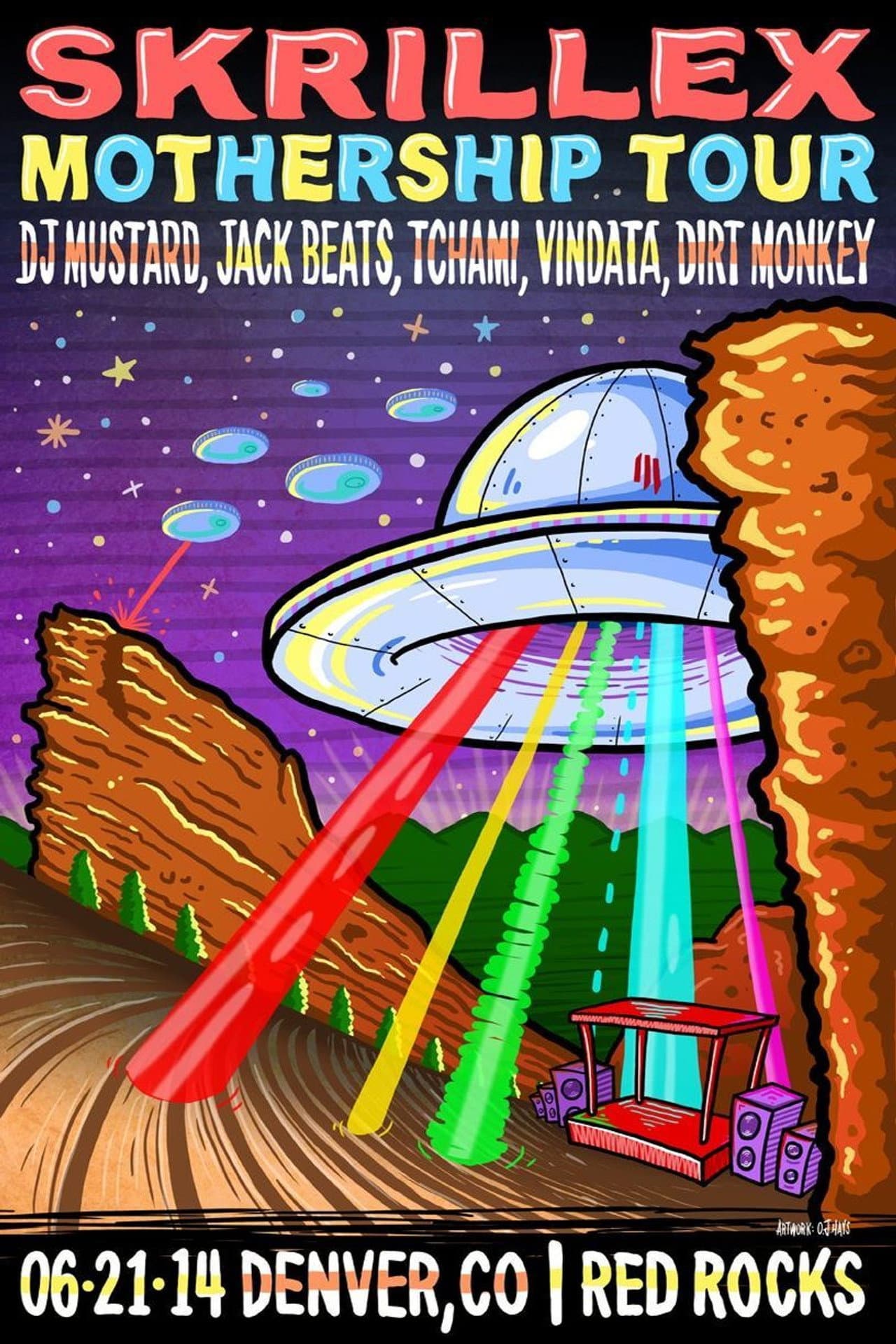 Skrillex - Live @ Red Rocks Amphitheatre preview 2