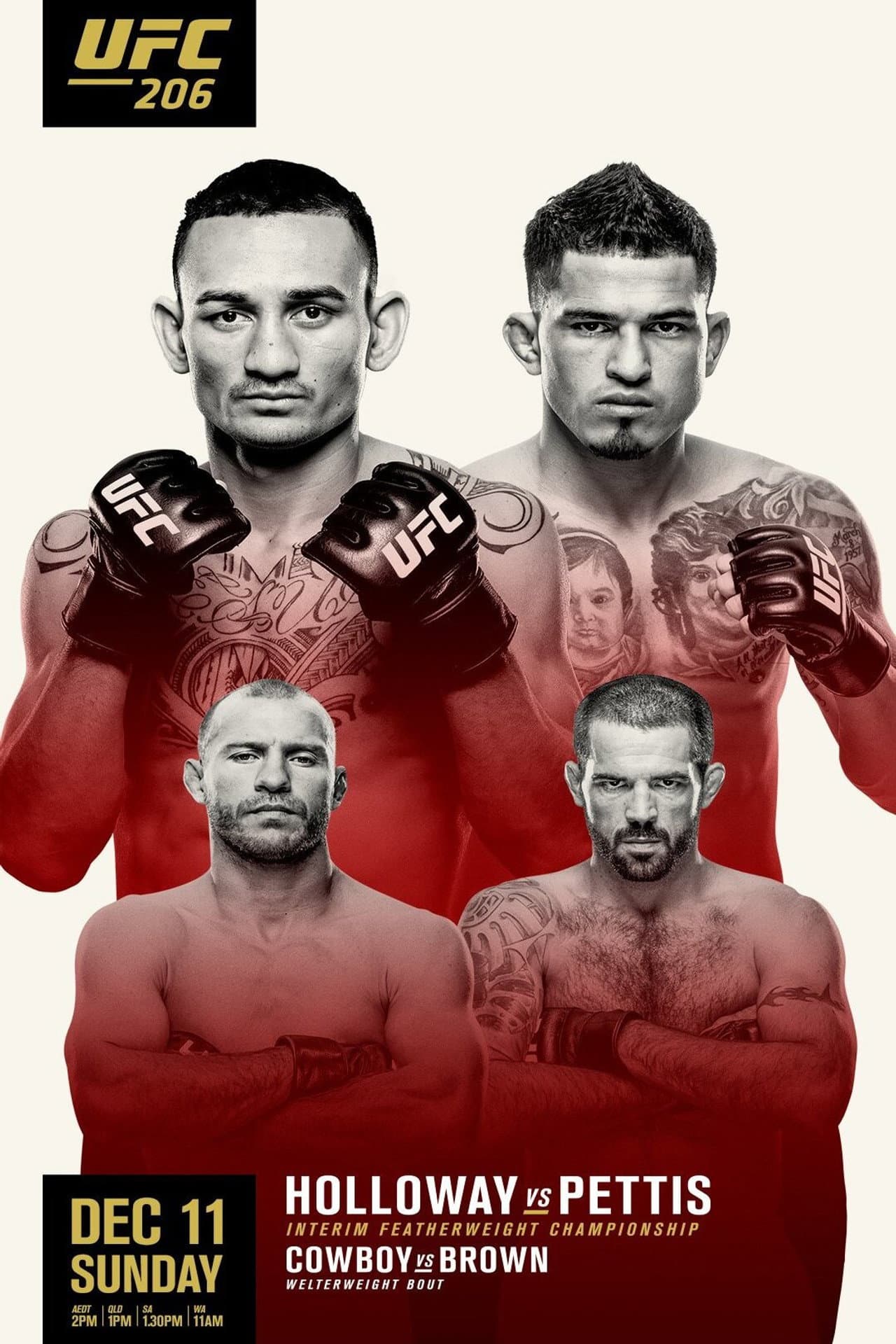 UFC 206: Holloway vs. Pettis preview 1