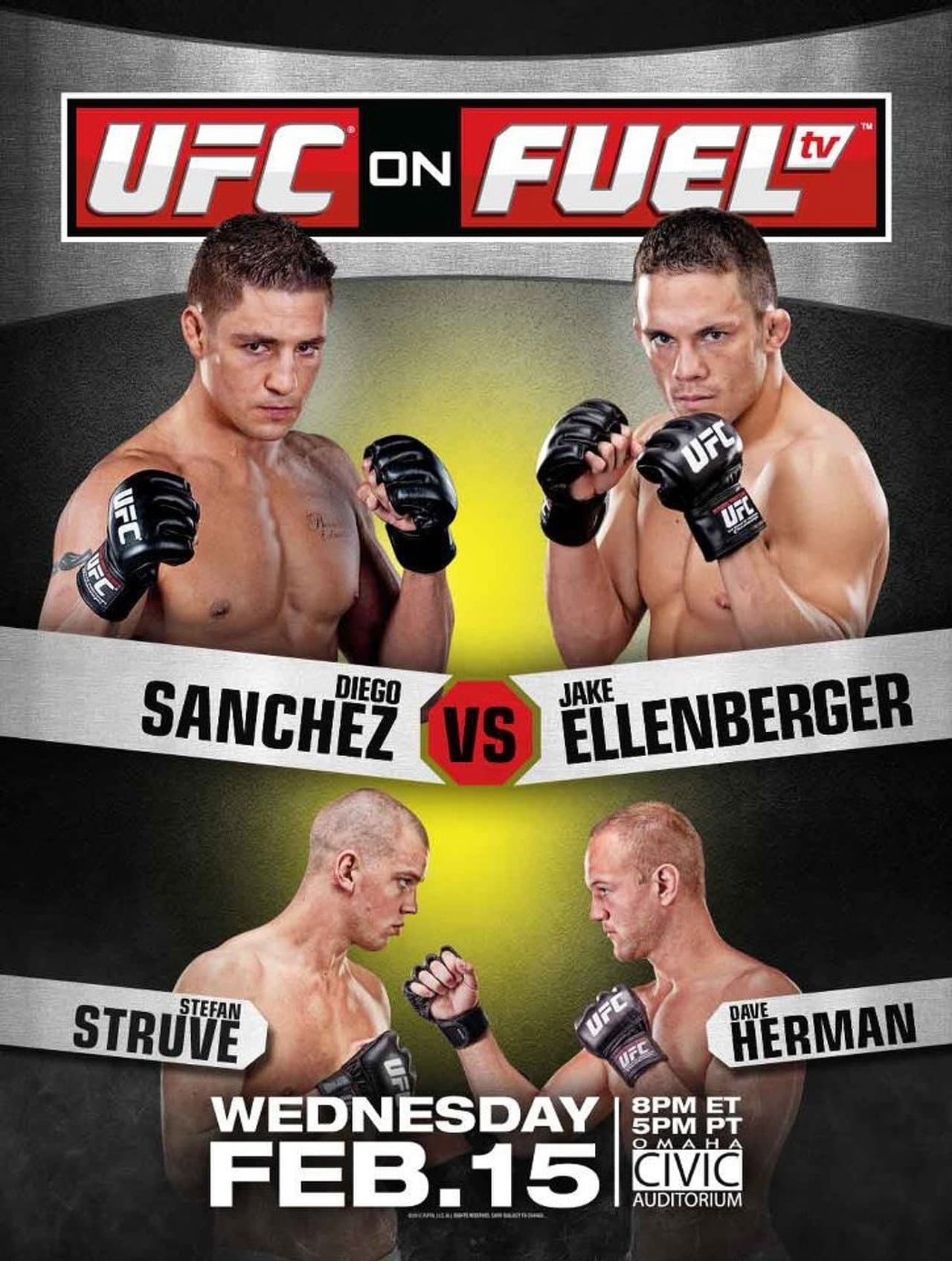 UFC on Fuel TV 1: Sanchez vs. Ellenberger preview 1