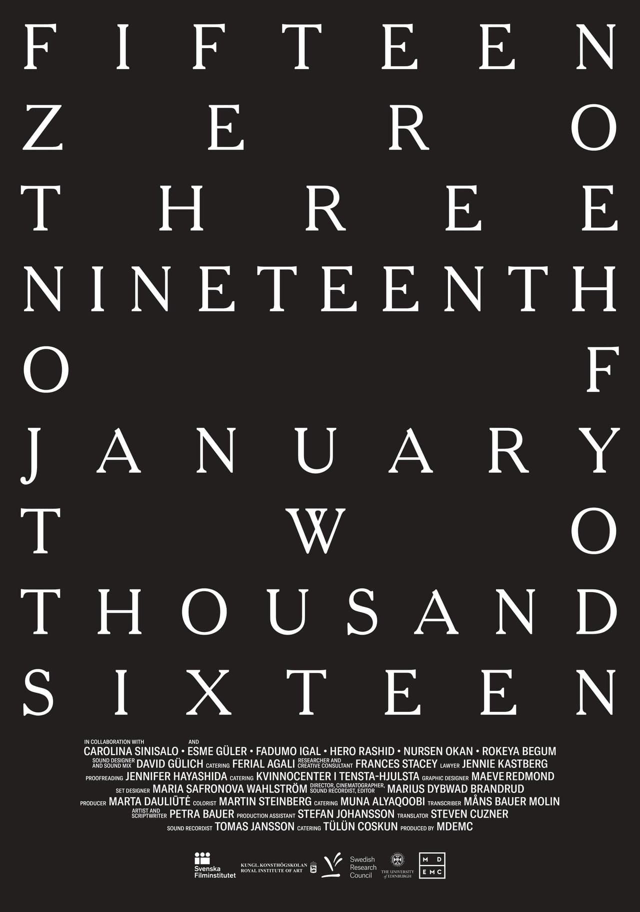 fifteen zero three nineteenth of january two thousand sixteen preview 2