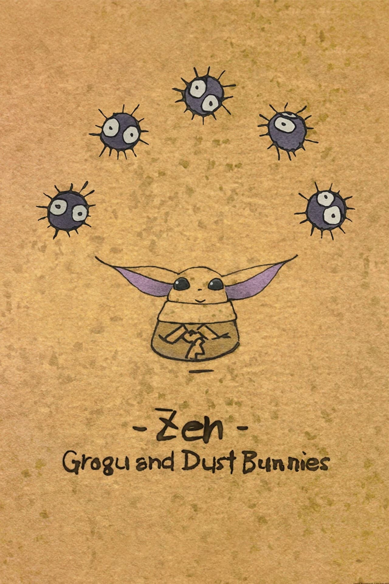 Zen - Grogu and Dust Bunnies preview 2