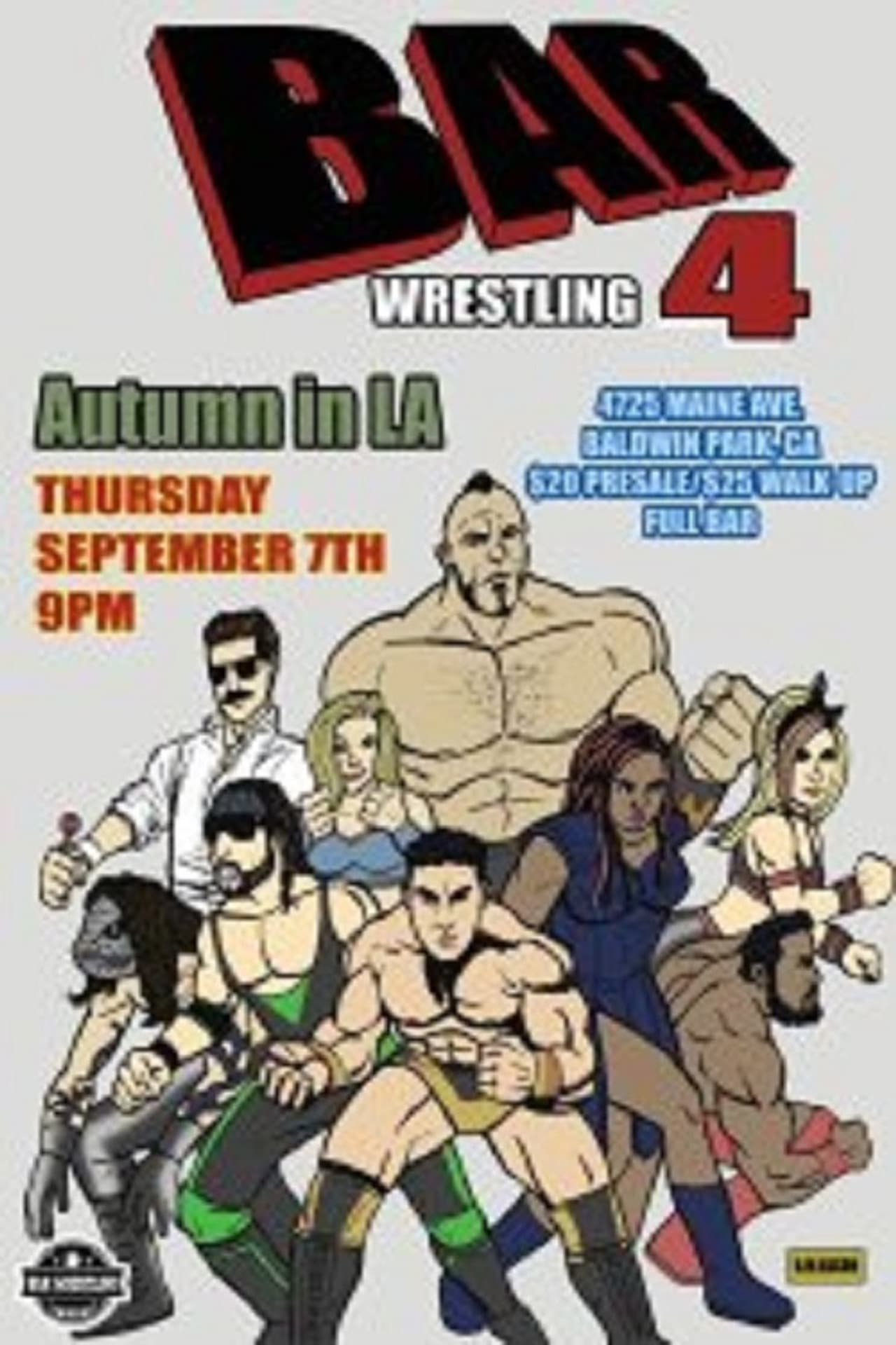 Bar Wrestling 4: Autumn In LA preview 2