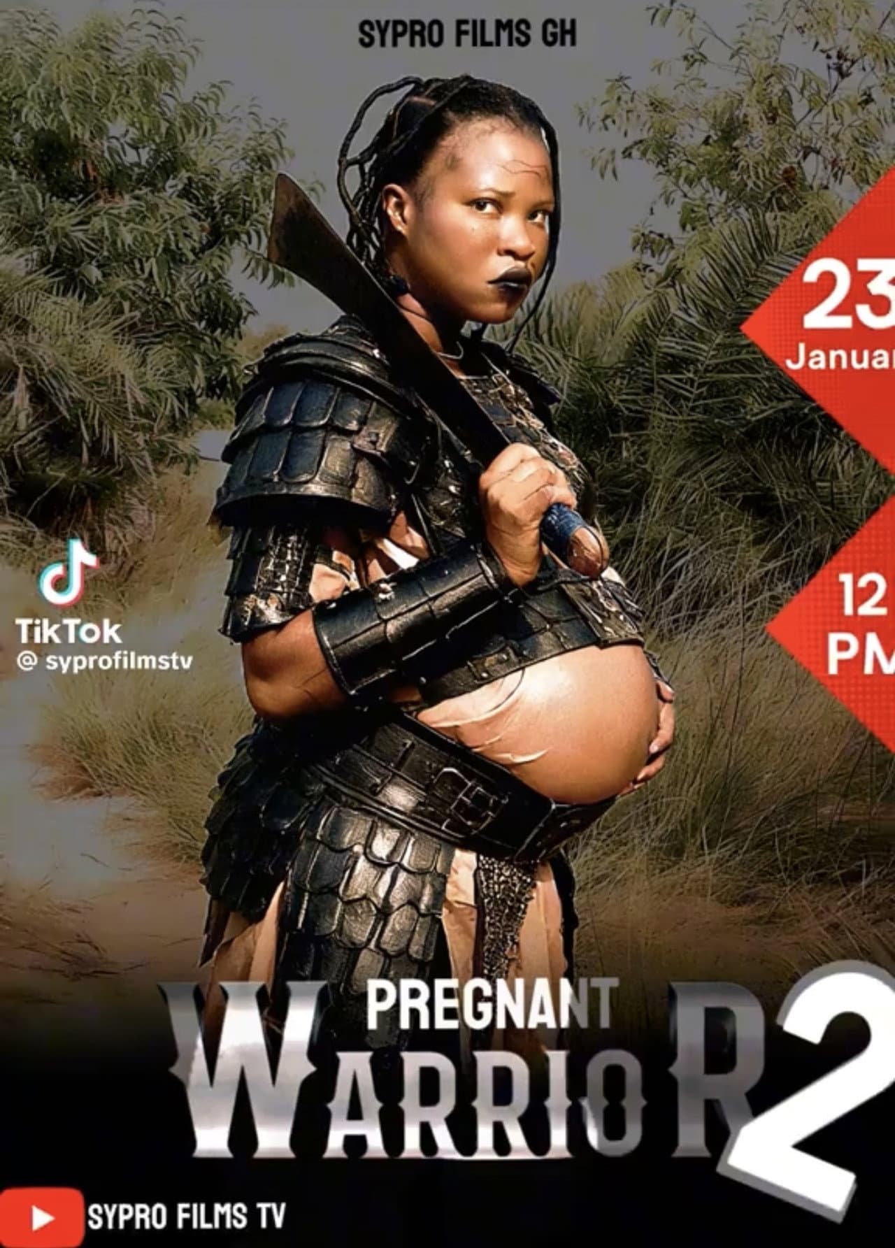 Pregnant Warrior 2 preview 2