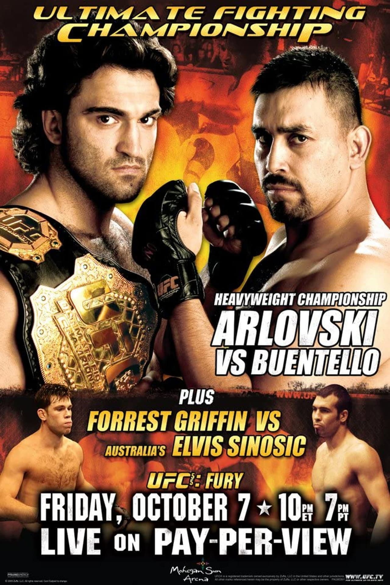 UFC 55: Fury preview 1