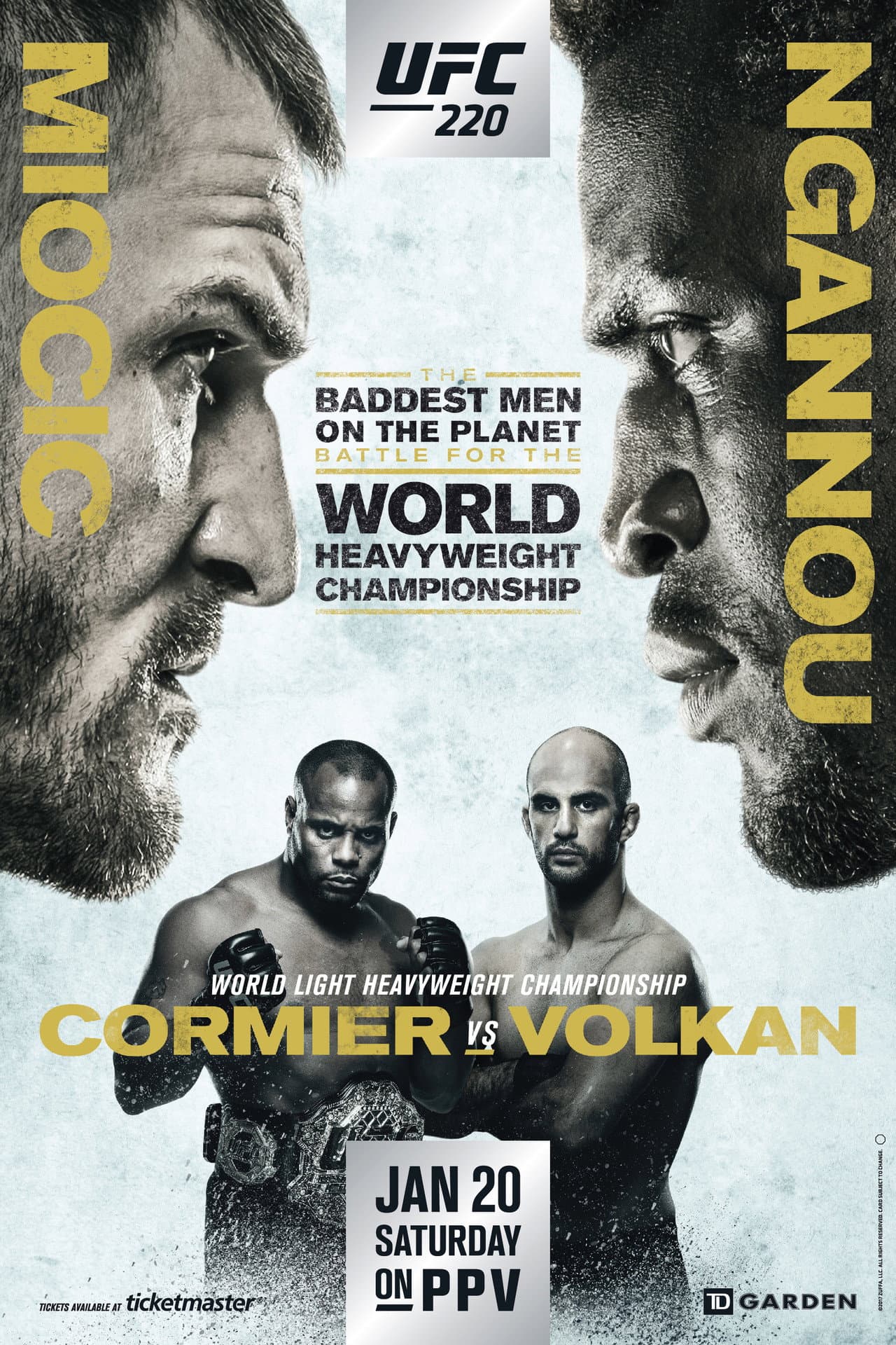 UFC 220: Miocic vs. Ngannou preview 2