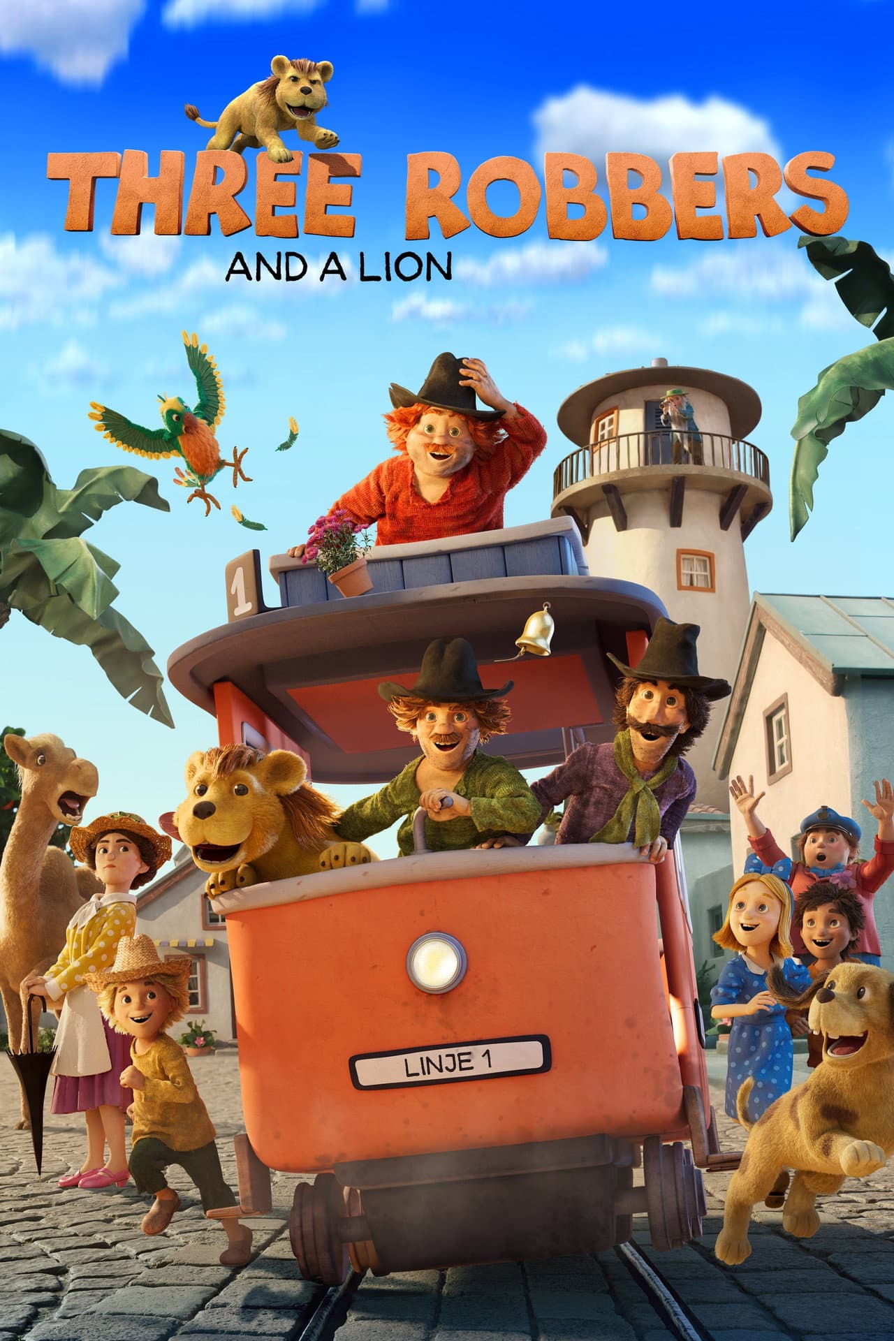 Three Robbers and a Lion preview 2