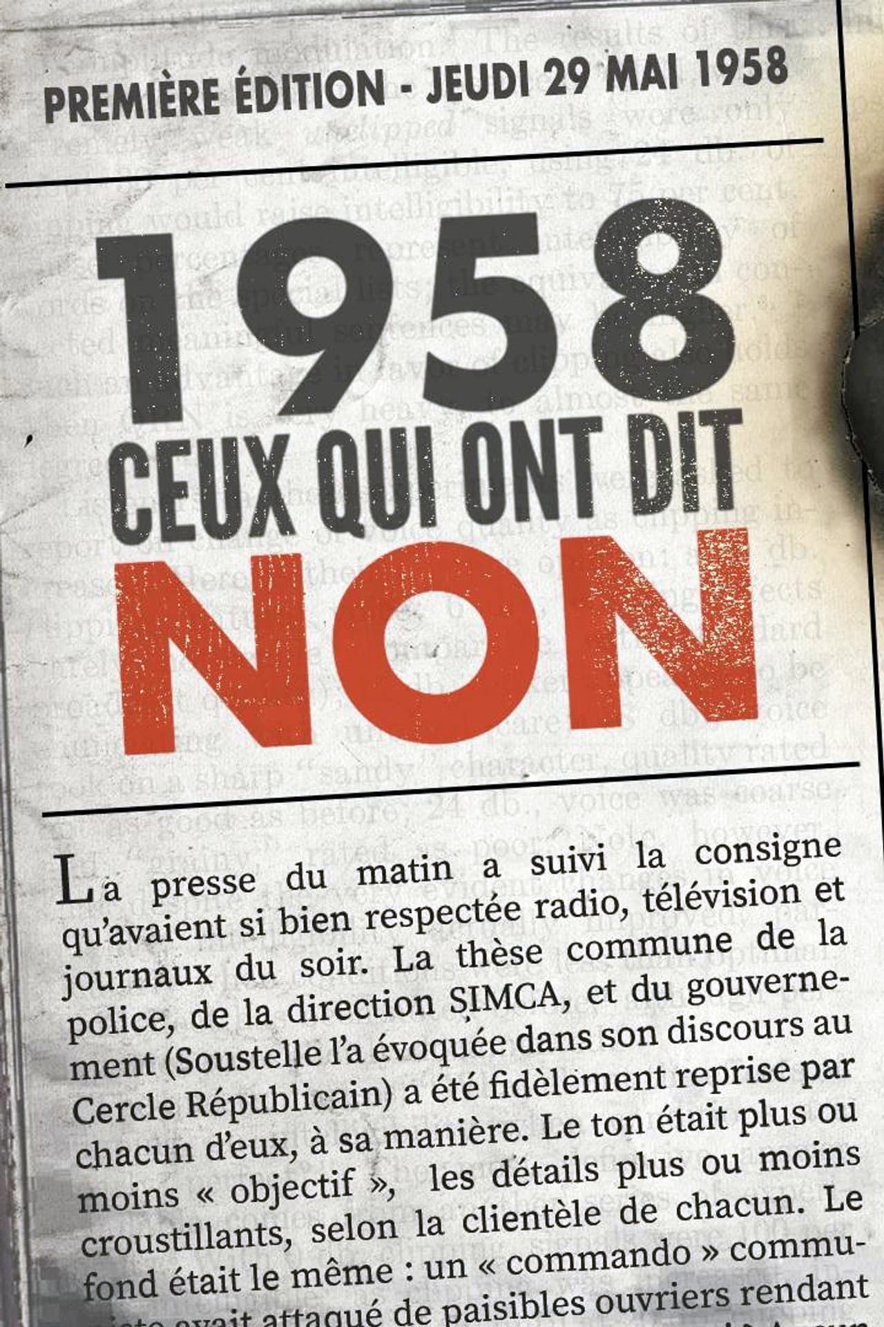 1958: Those Who Said No preview 2