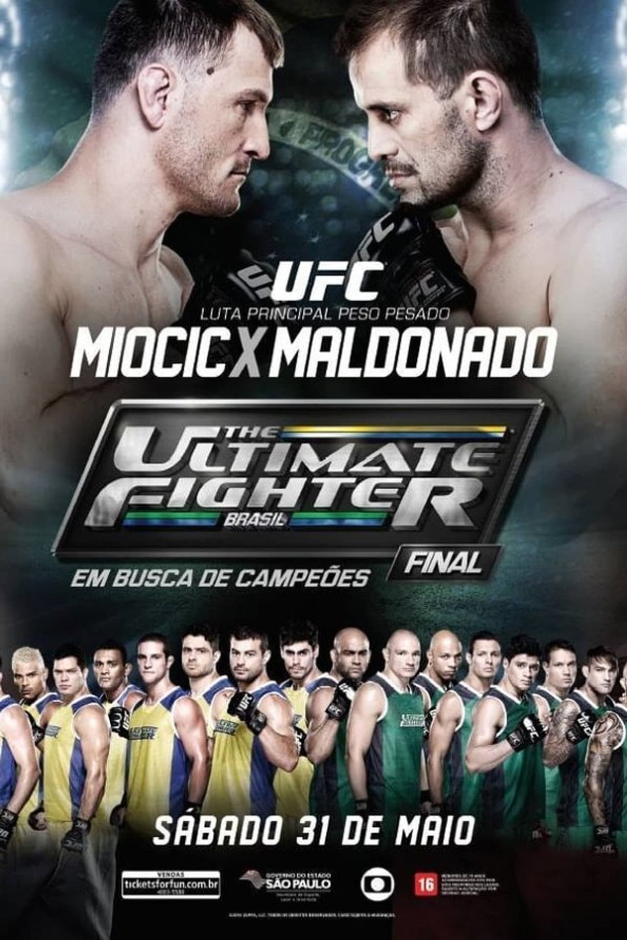 The Ultimate Fighter Brazil 3 Finale: Miocic vs. Maldonado preview 1