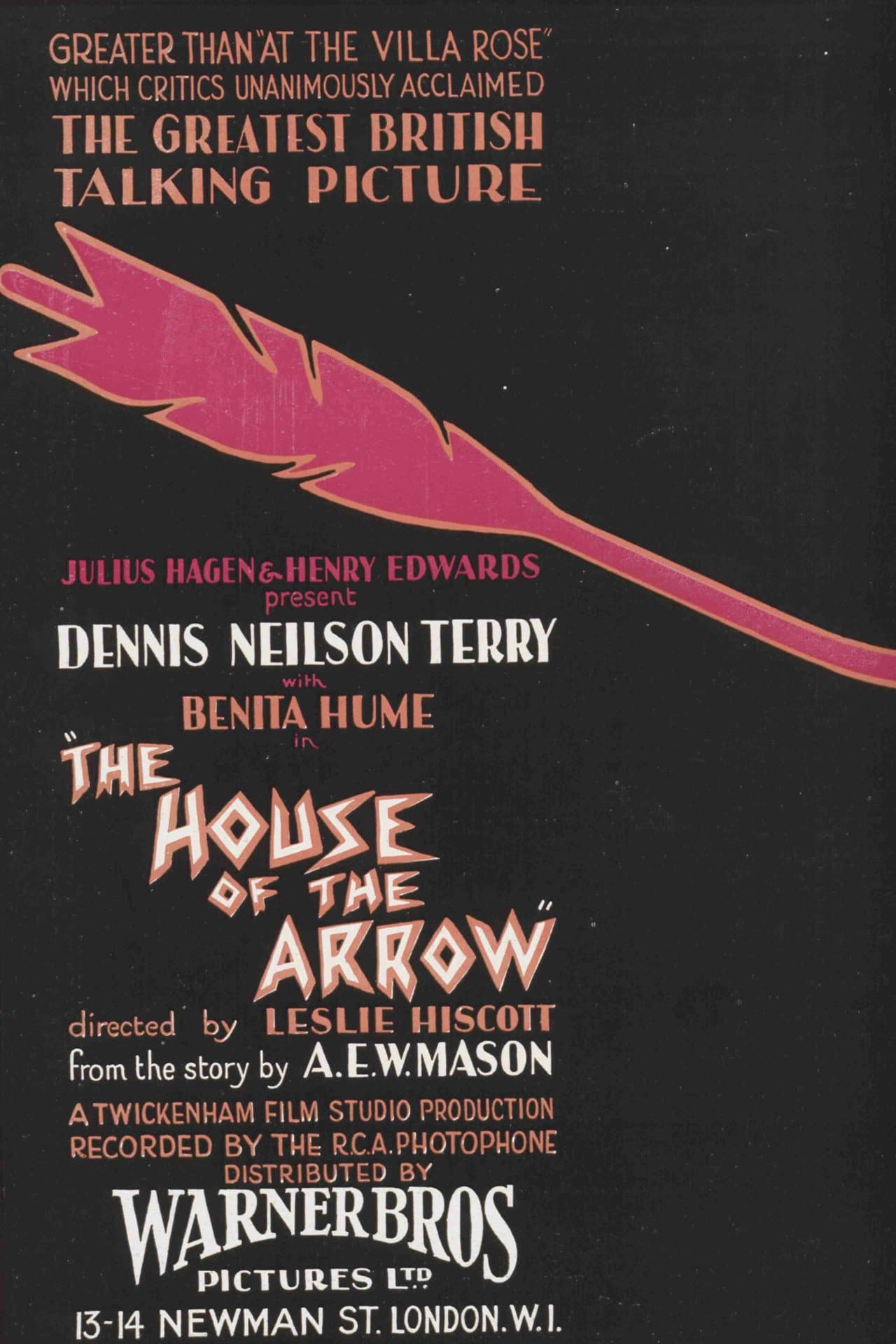 The House of the Arrow preview 1