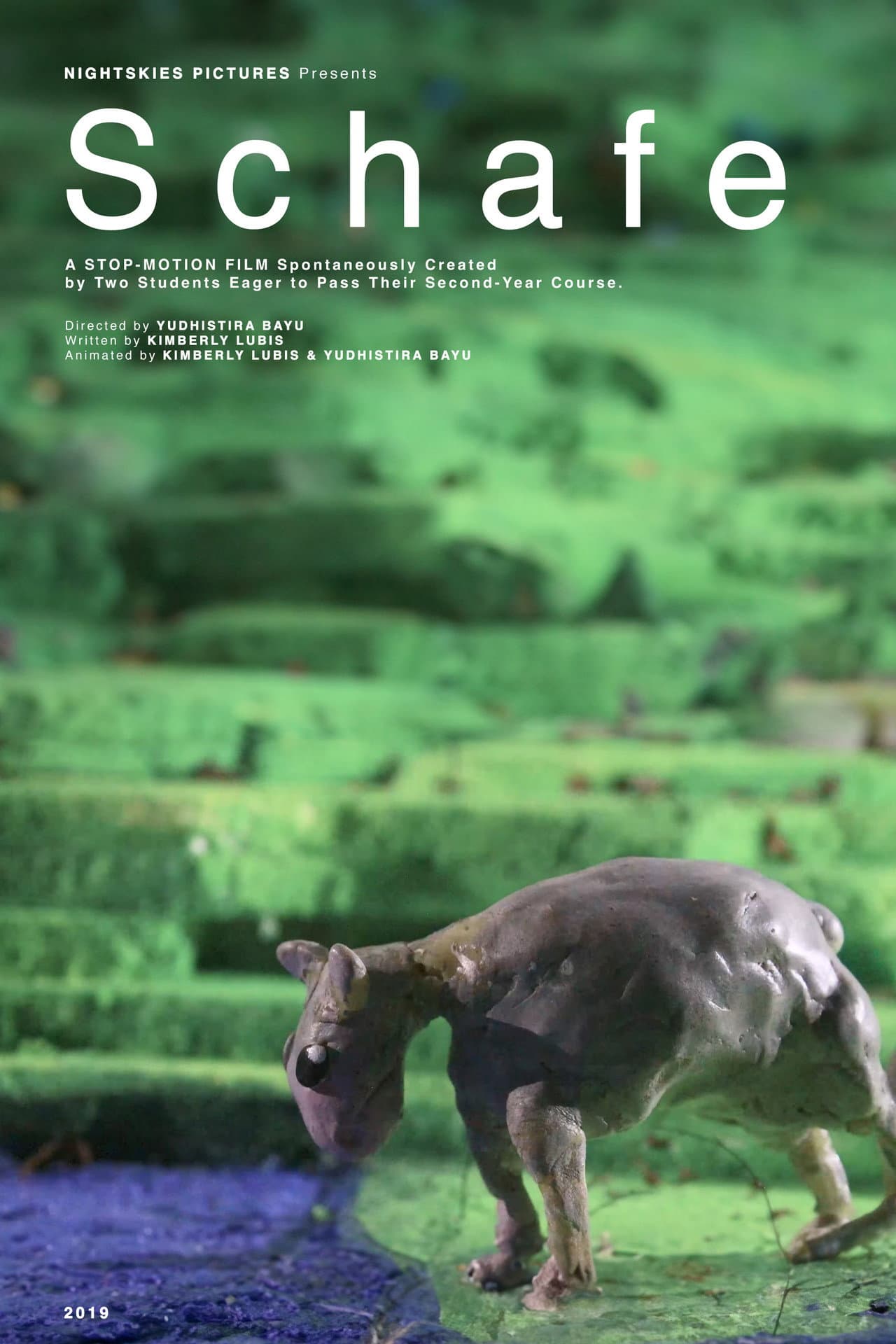 Schafe - A Stop-Motion Film Spontaneously Created by Two Students Eager to Pass Their Second-Year Course preview 1