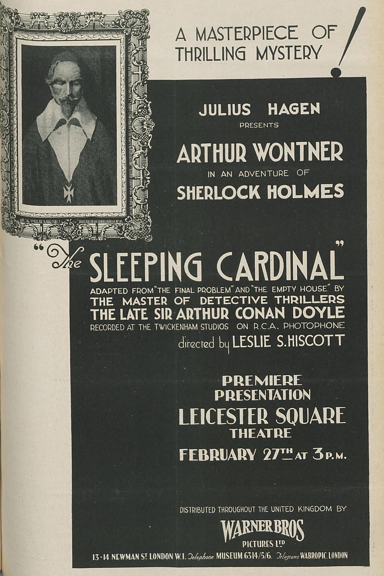 The Sleeping Cardinal preview 2