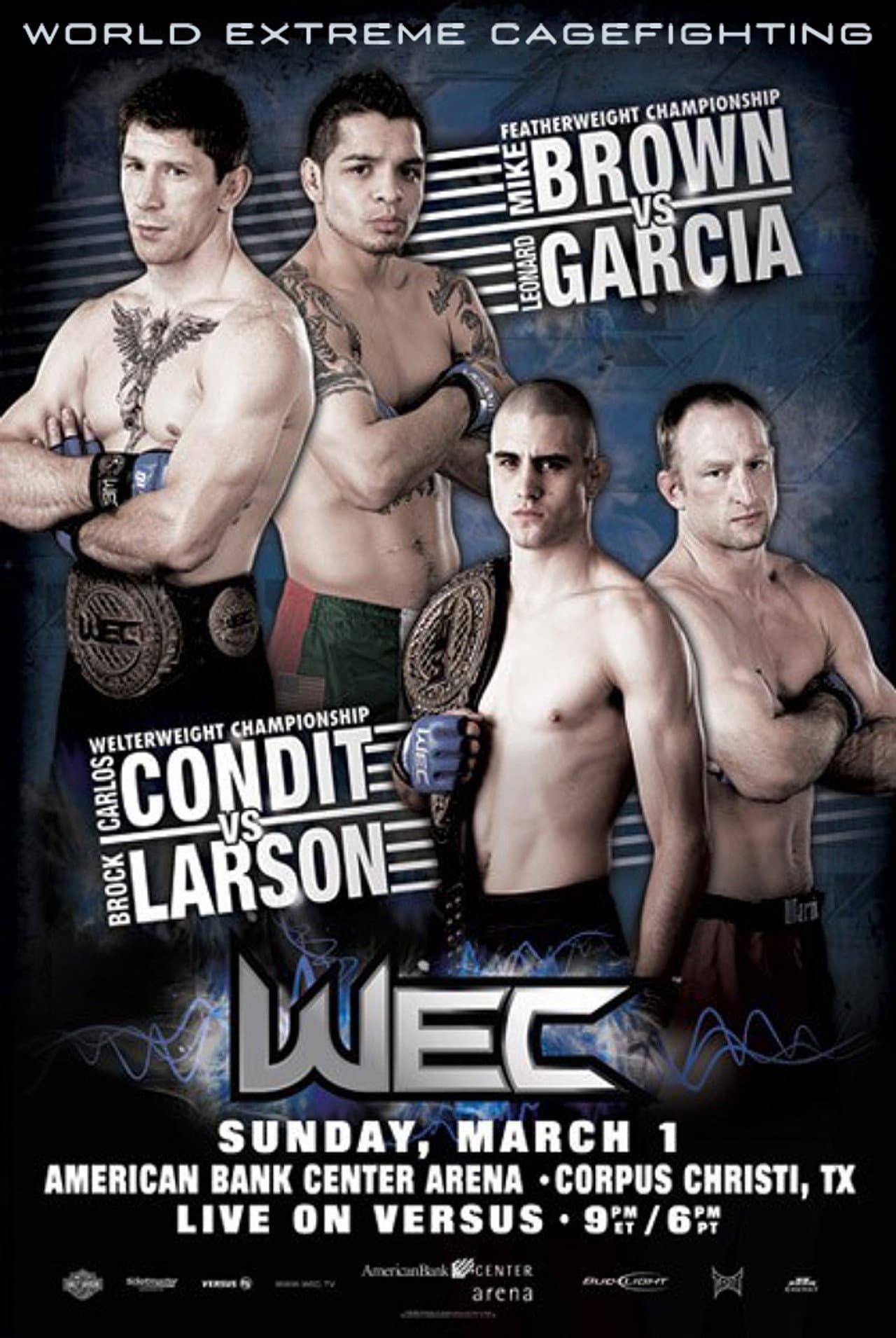 WEC 39: Brown vs. Garcia preview 1