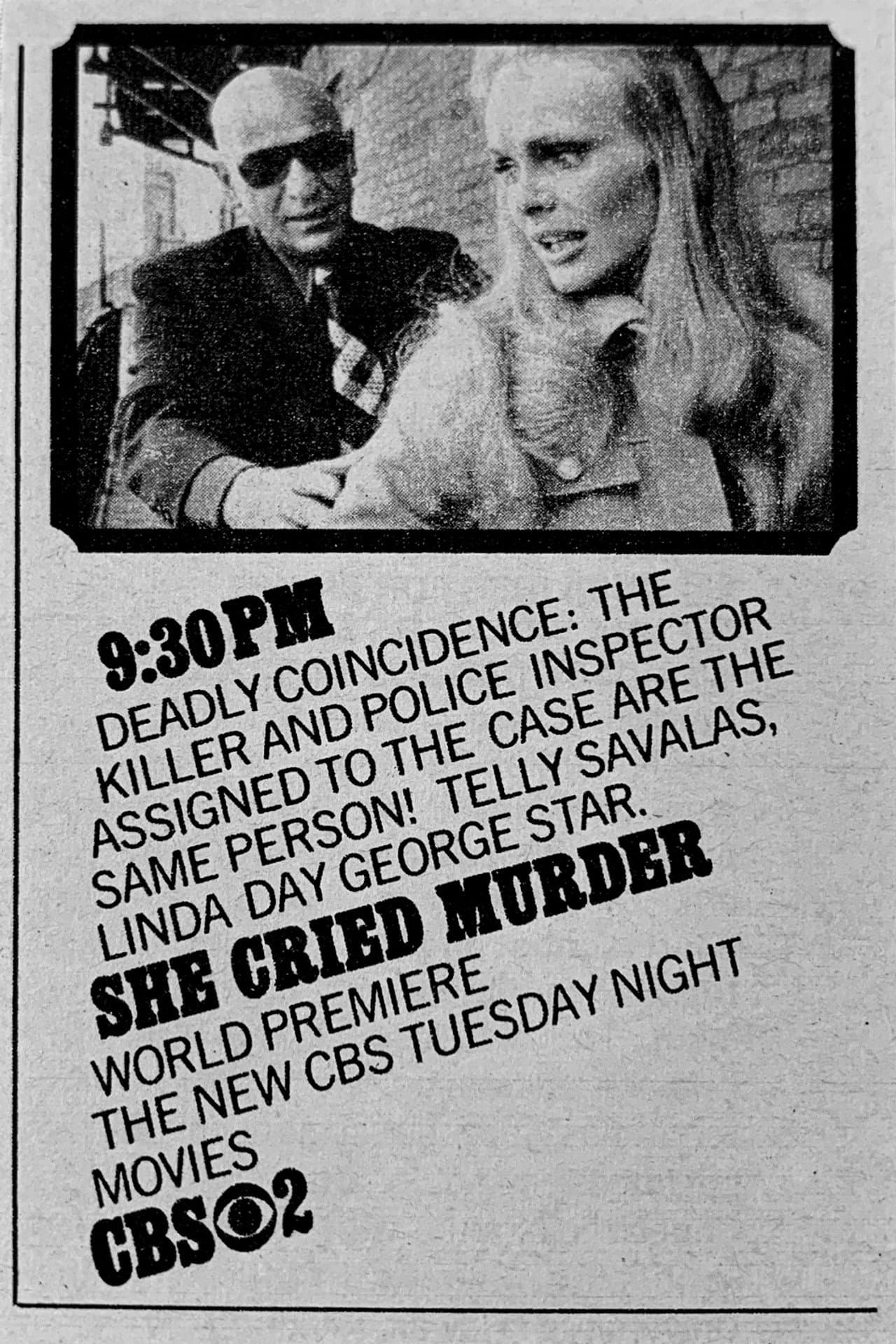 She Cried Murder preview 1