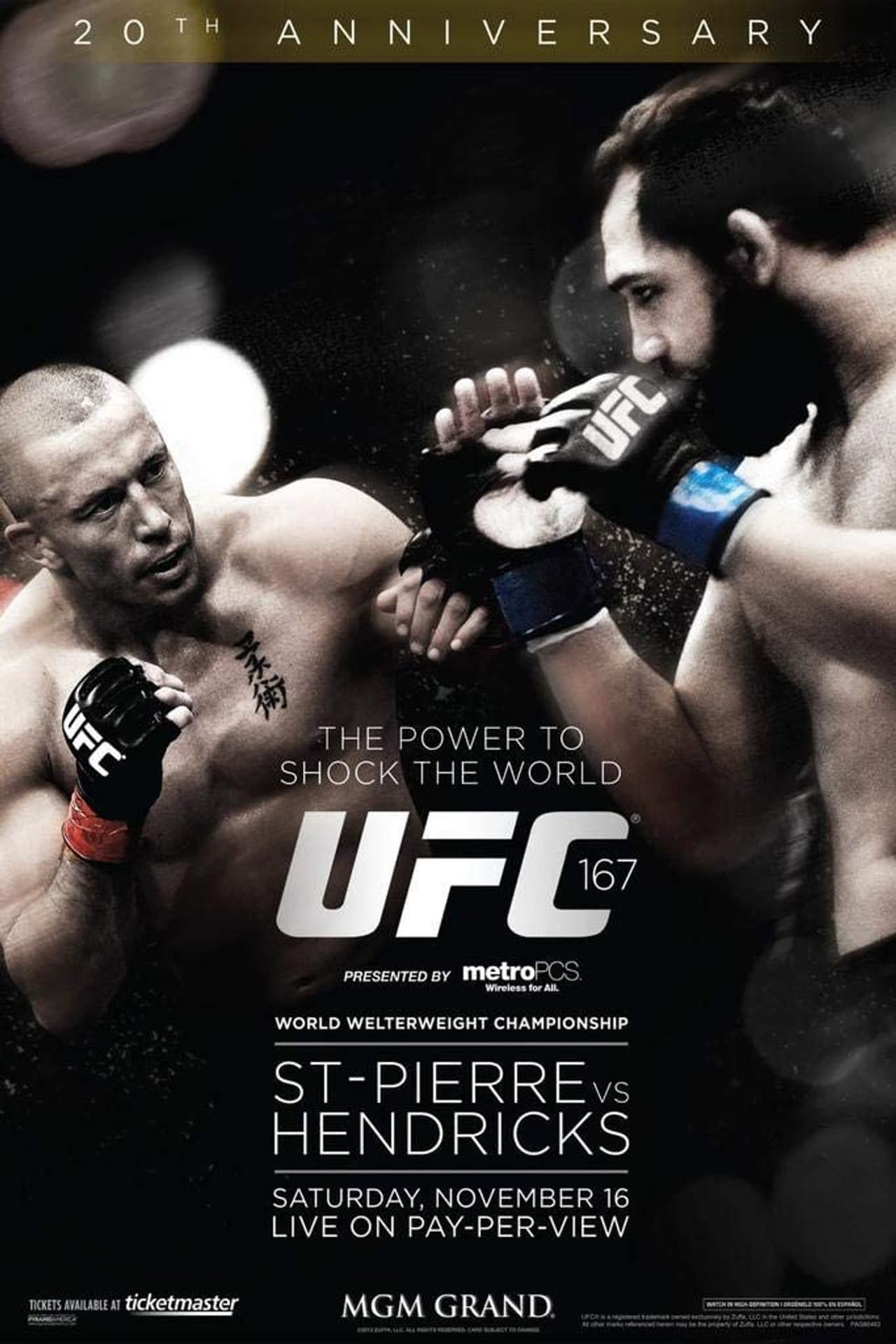 UFC 167: St-Pierre vs. Hendricks preview 1