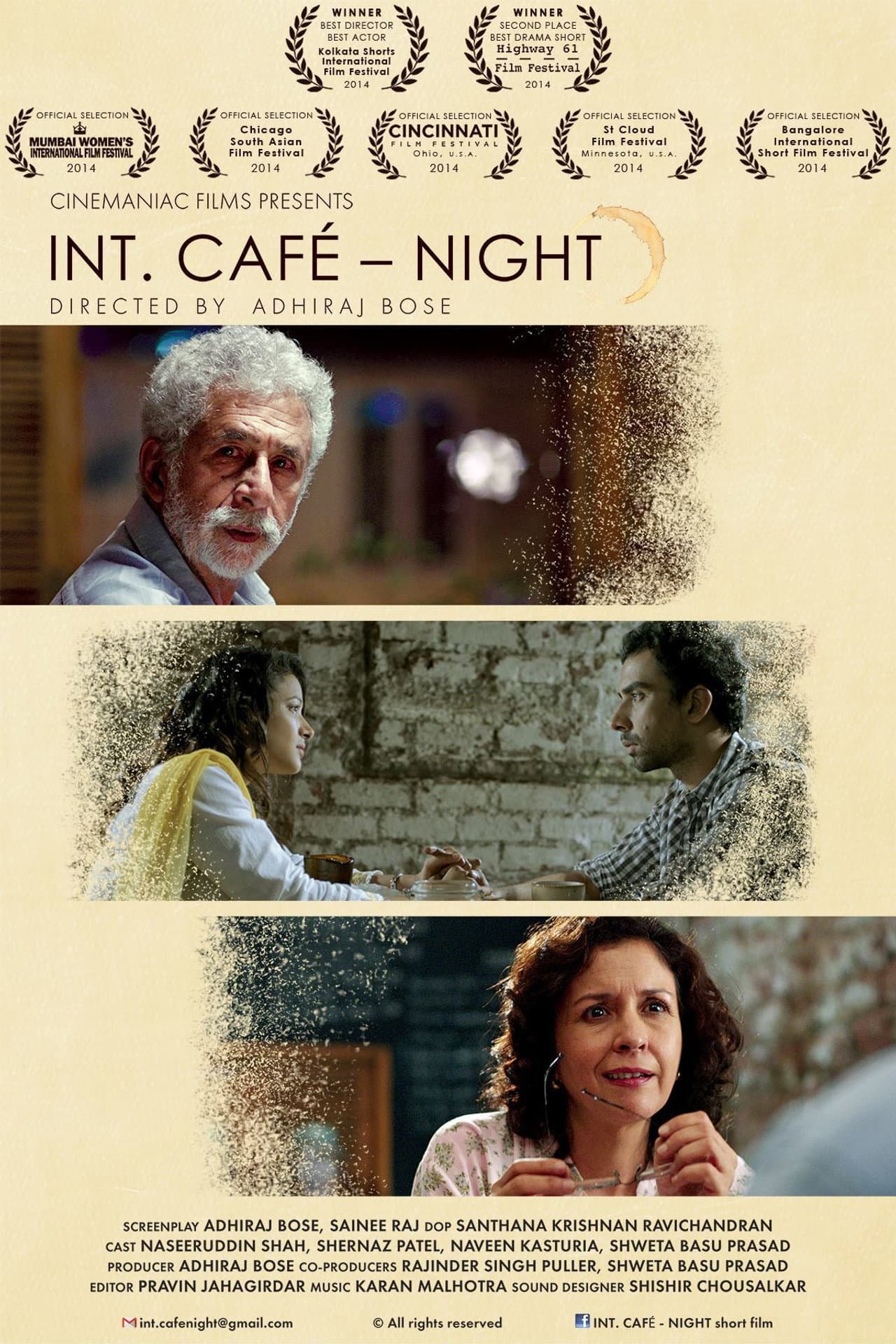 INT. CAFÉ – NIGHT preview 2