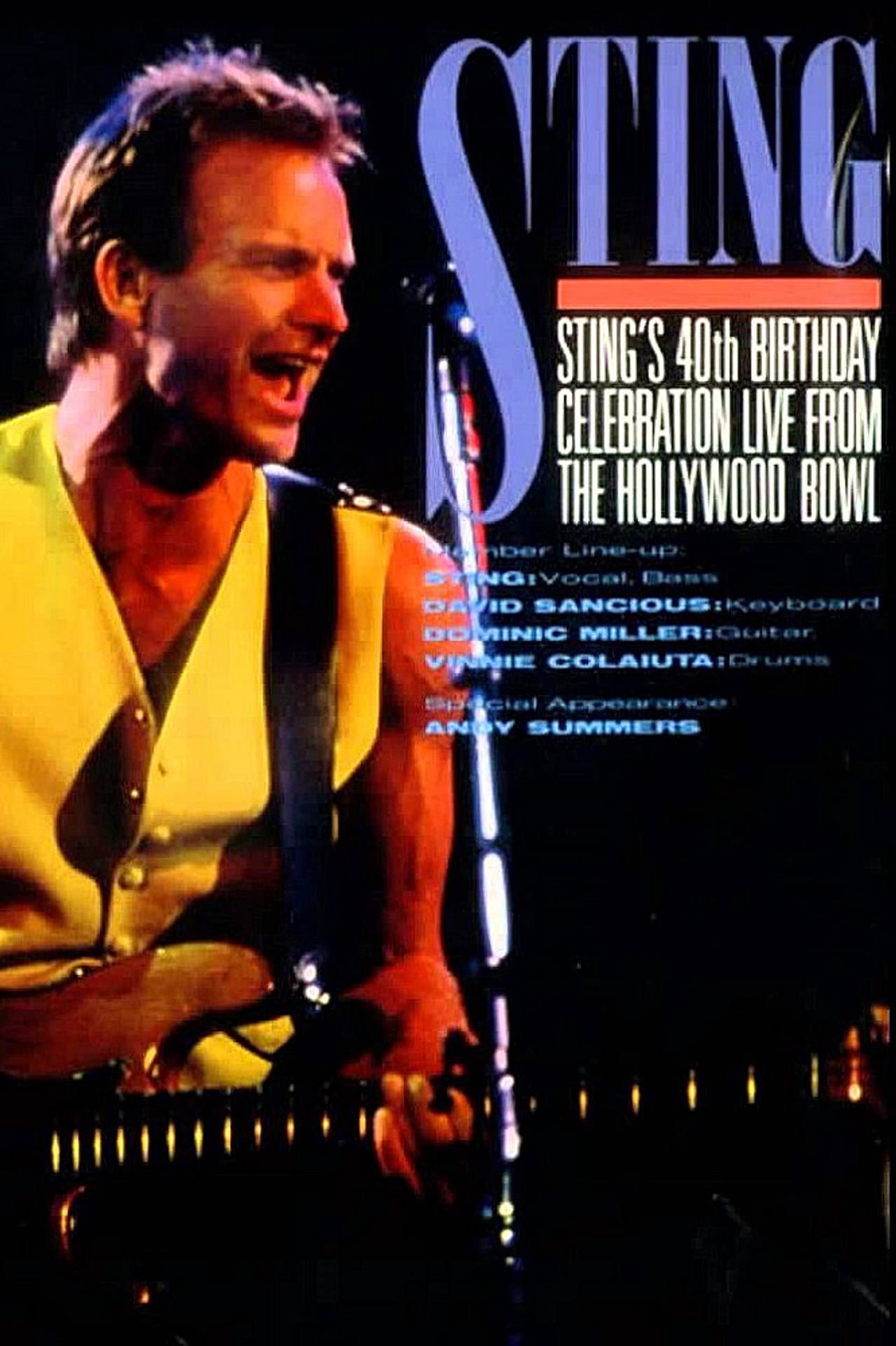 Sting's 40th Birthday Celebration: Live from the Hollywood Bowl preview 1
