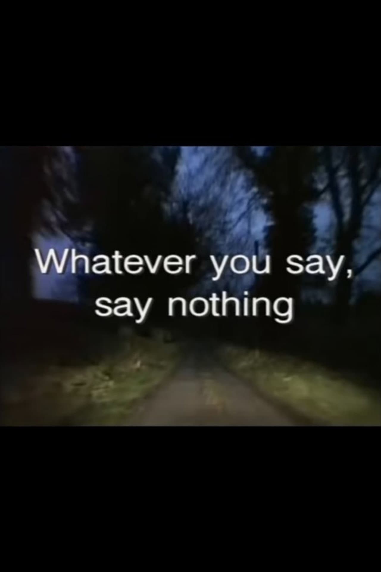 Whatever You Say, Say Nothing preview 1