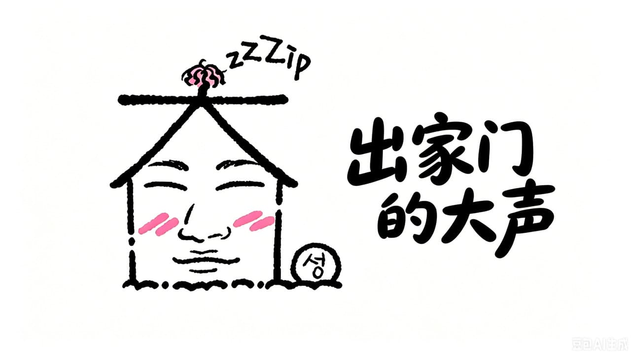 집 밖으로 나온 대성