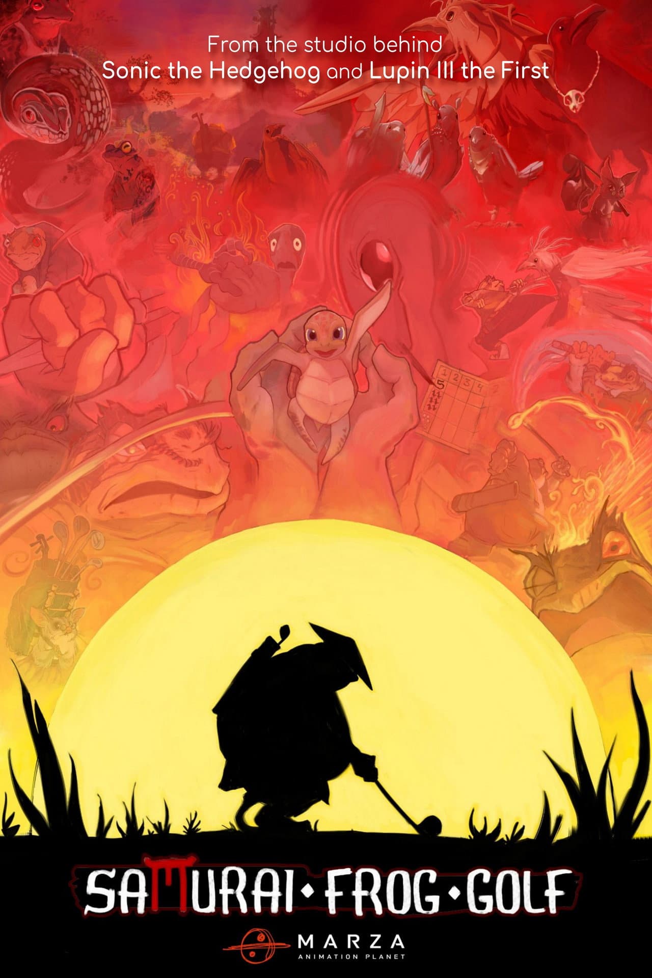 Samurai Frog Golf preview 2