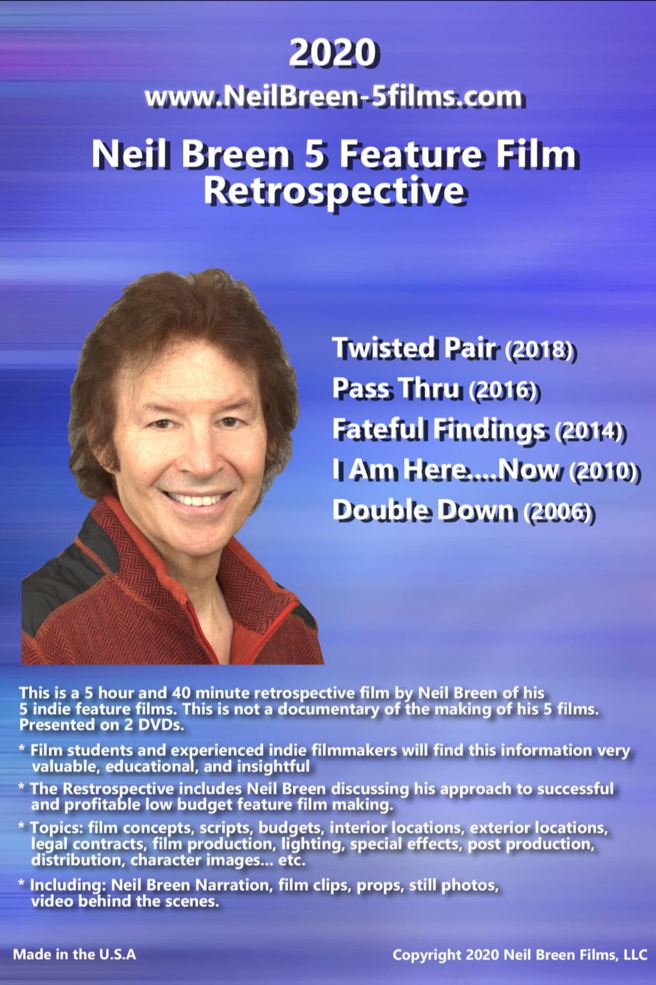 Neil Breen 5 Feature Film Retrospective preview 2