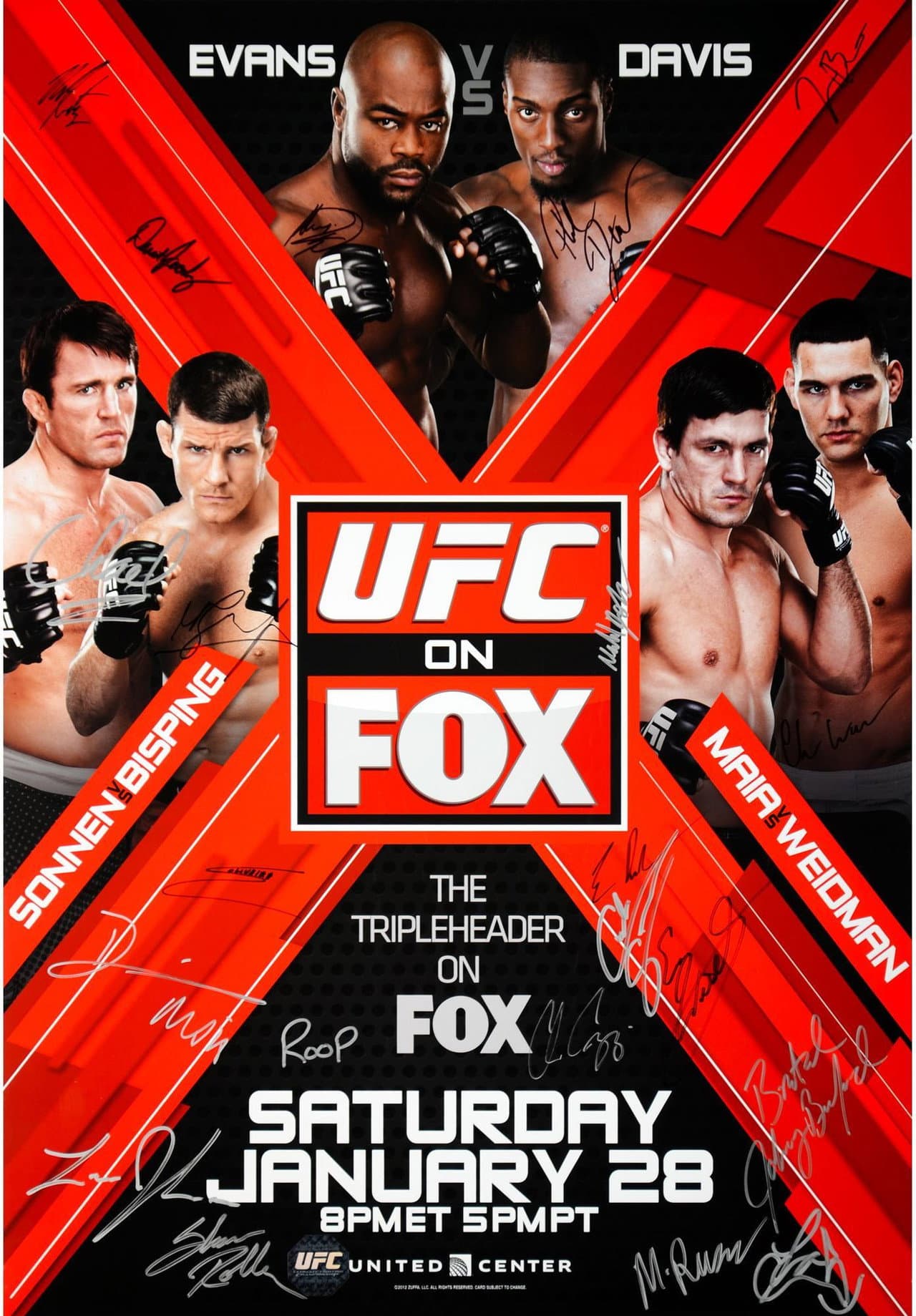 UFC on Fox 2: Evans vs. Davis preview 1