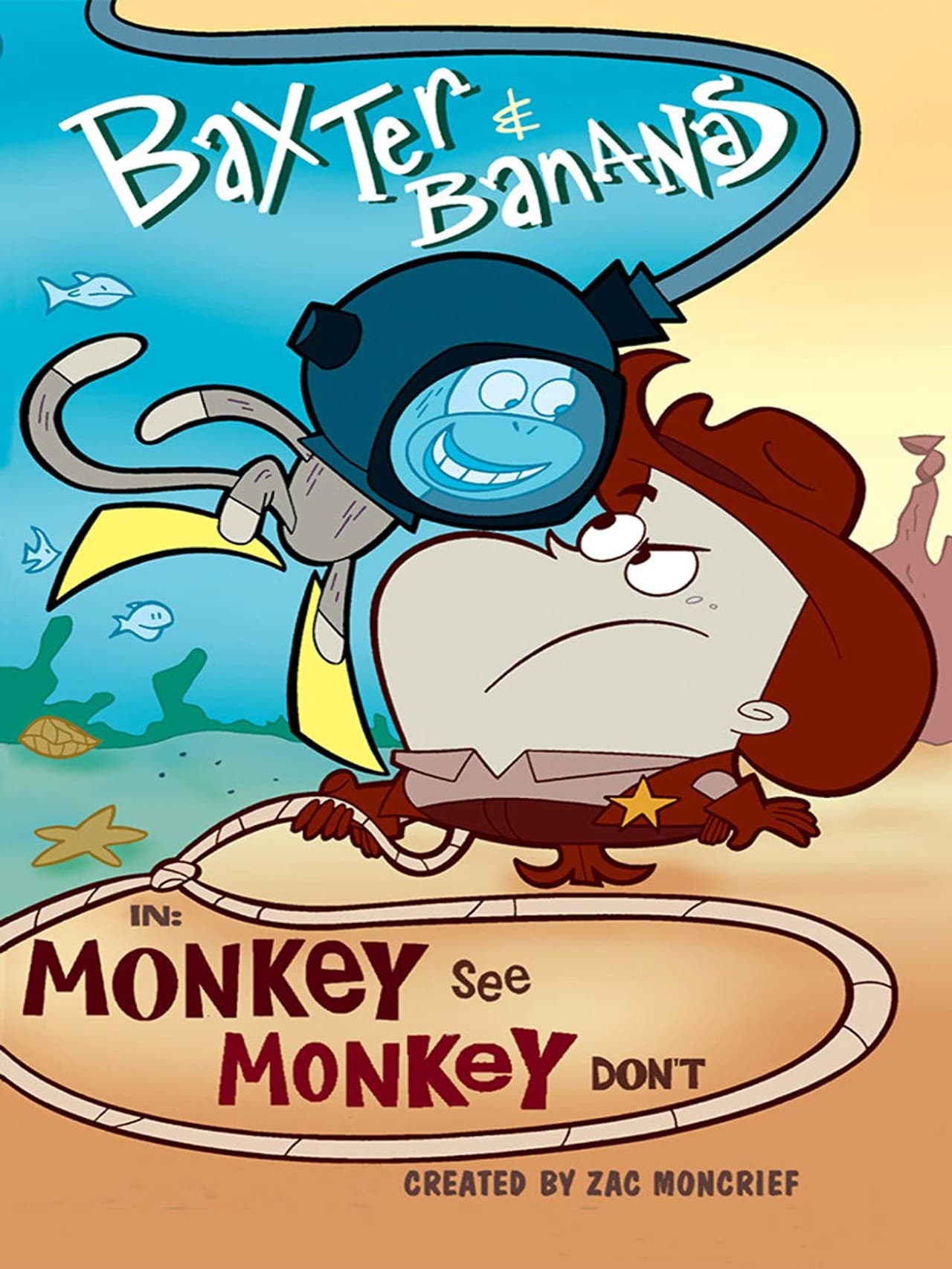 Baxter and Bananas in Monkey See Monkey Don't preview 1