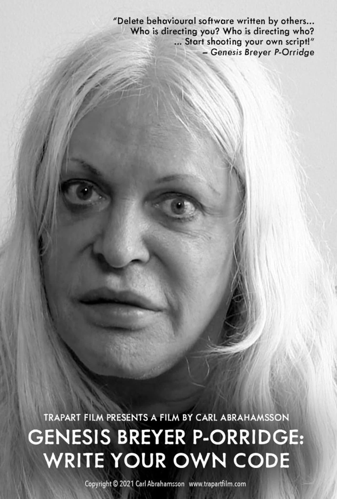 Genesis Breyer P-Orridge: Write Your Own Code preview 1