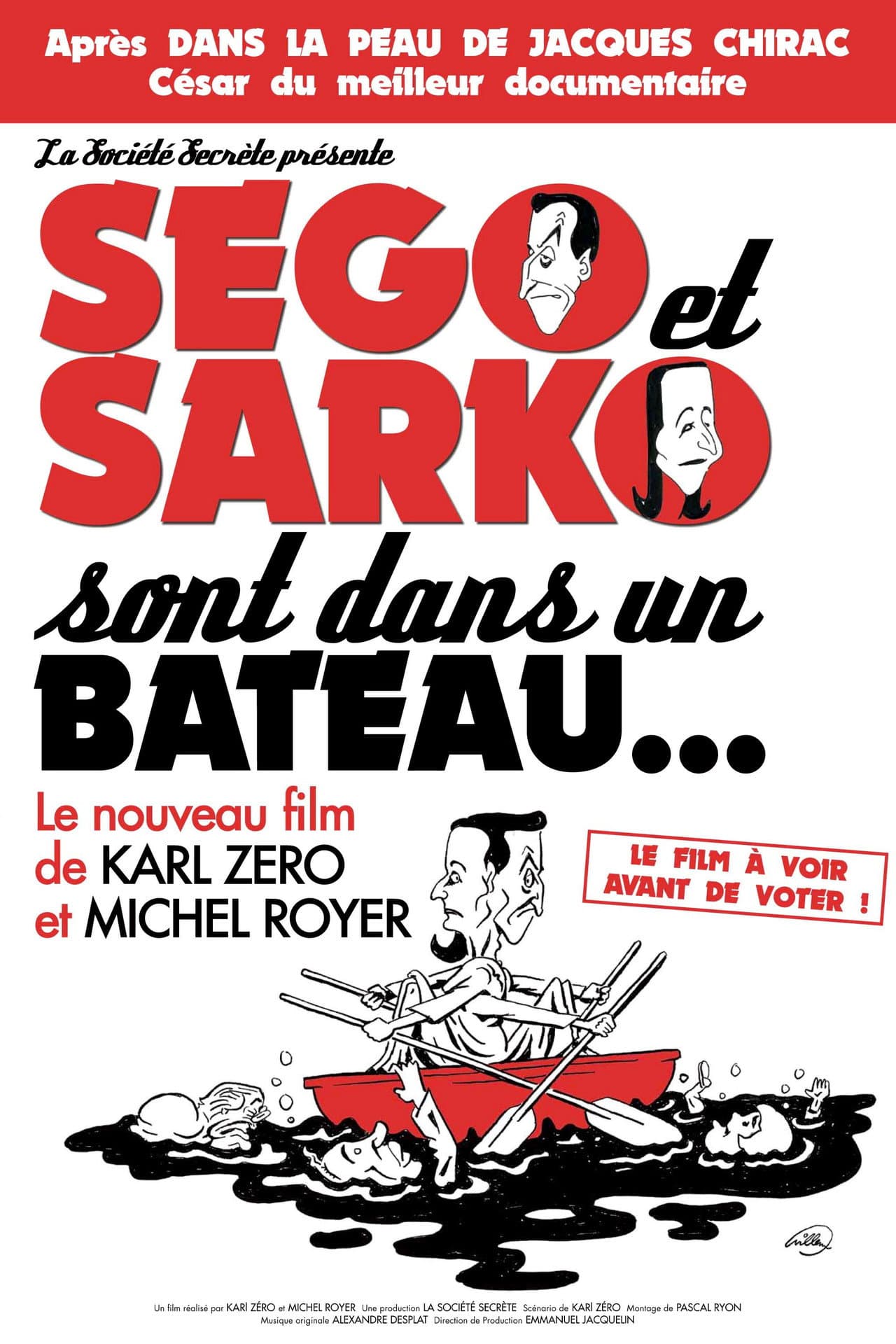 Ségo et Sarko sont dans un bateau... preview 2