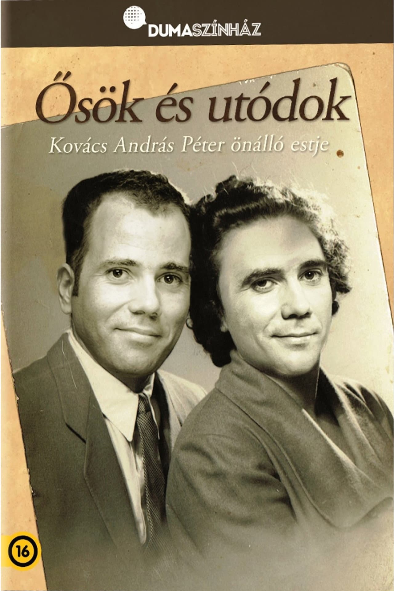 Dumaszínház: Ősök és utódok - Kovács András Péter önálló estje preview 1
