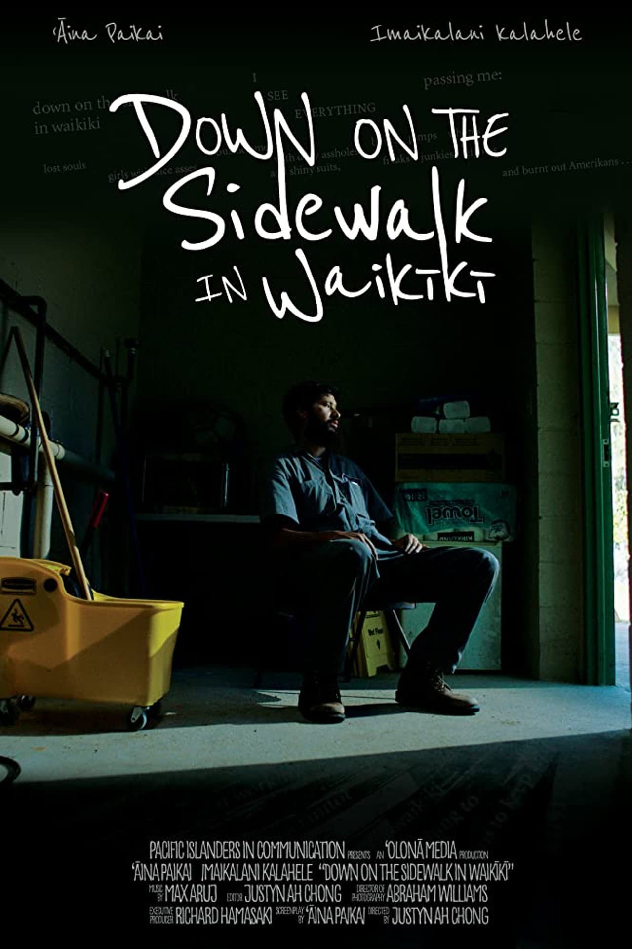 Down on the Sidewalk in Waikiki preview 1