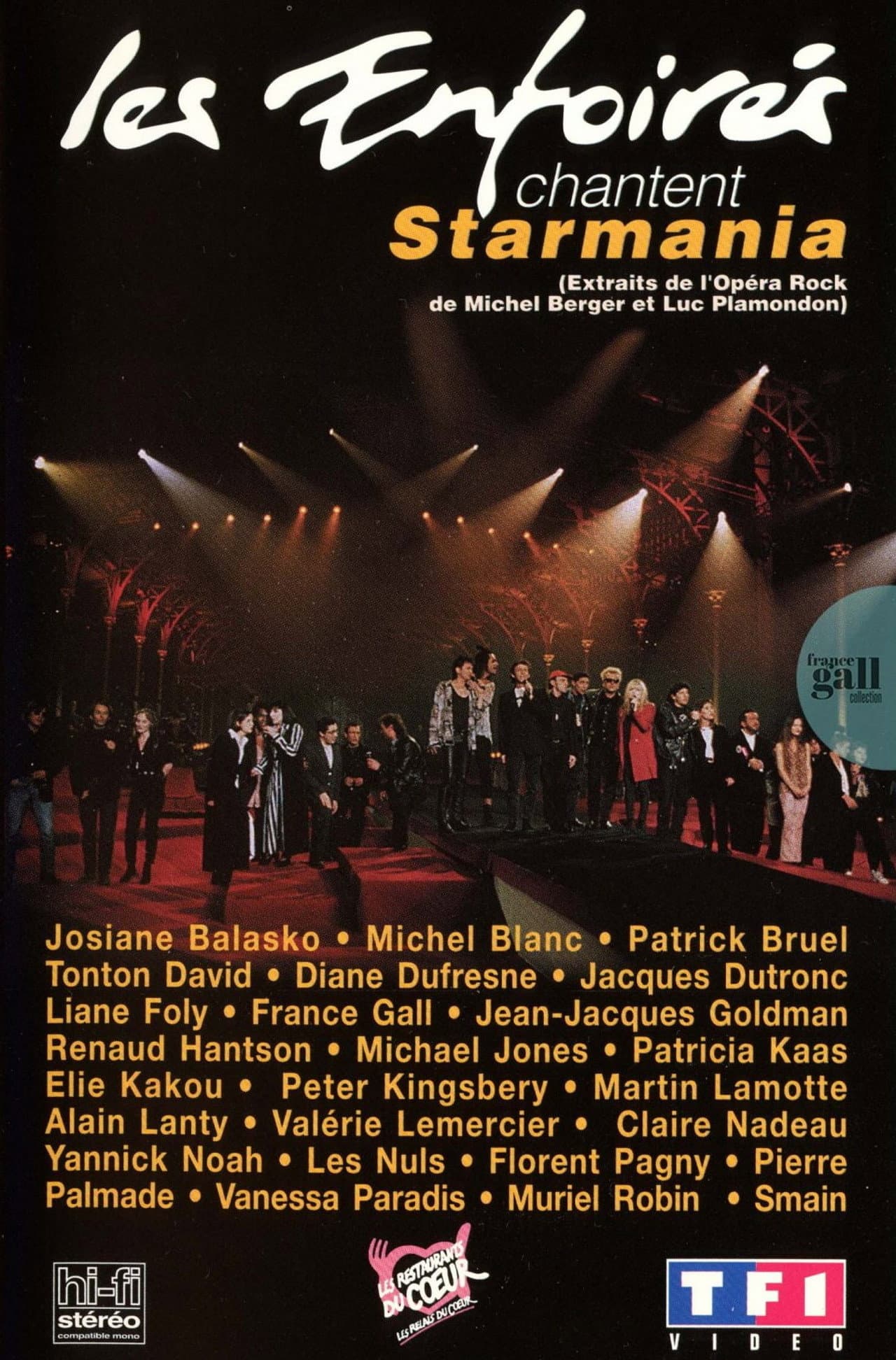 Les Enfoirés 1993 - Les Enfoirés chantent Starmania preview 1
