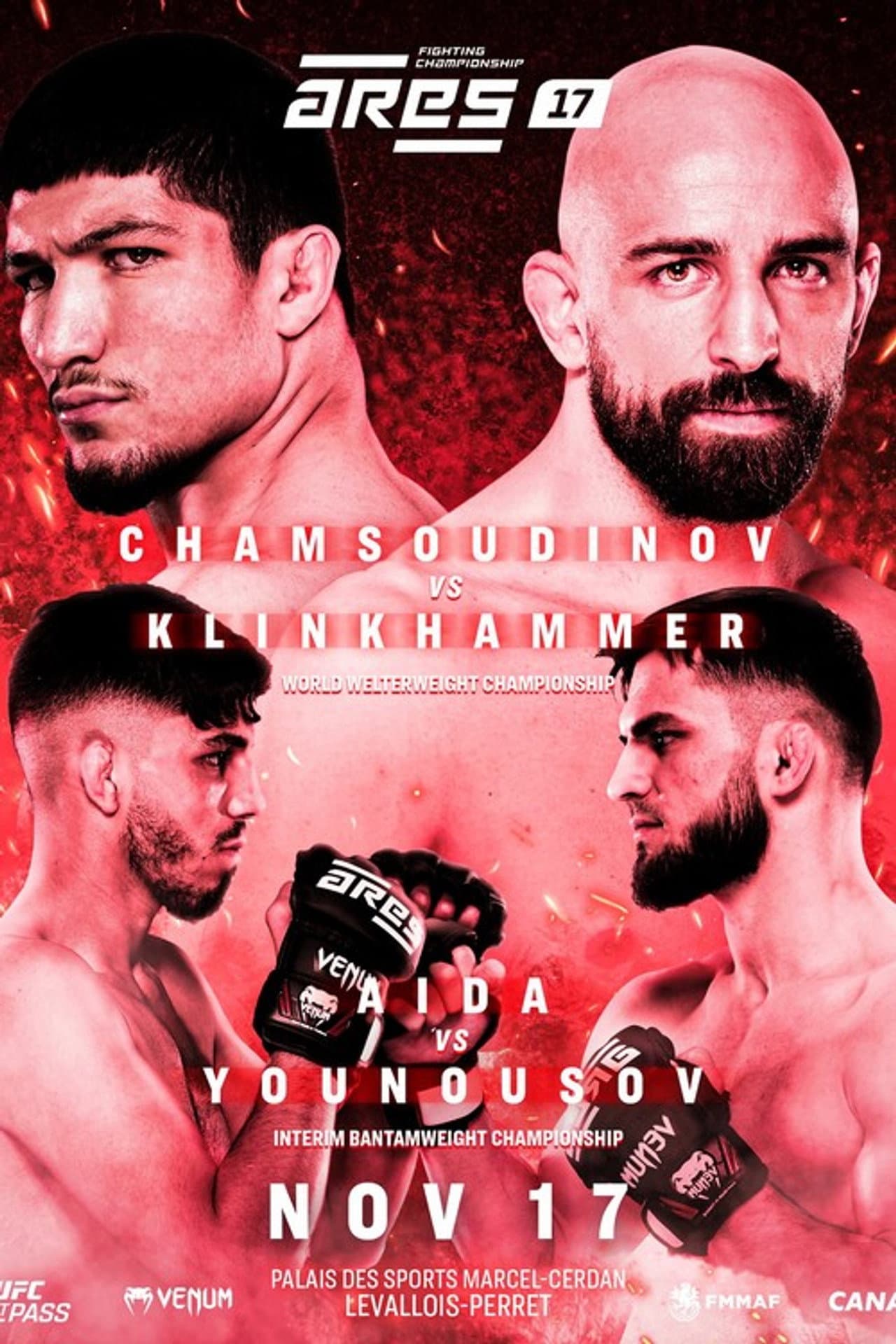 ARES Fighting Championship 17 : Aida vs. Younousov preview 1