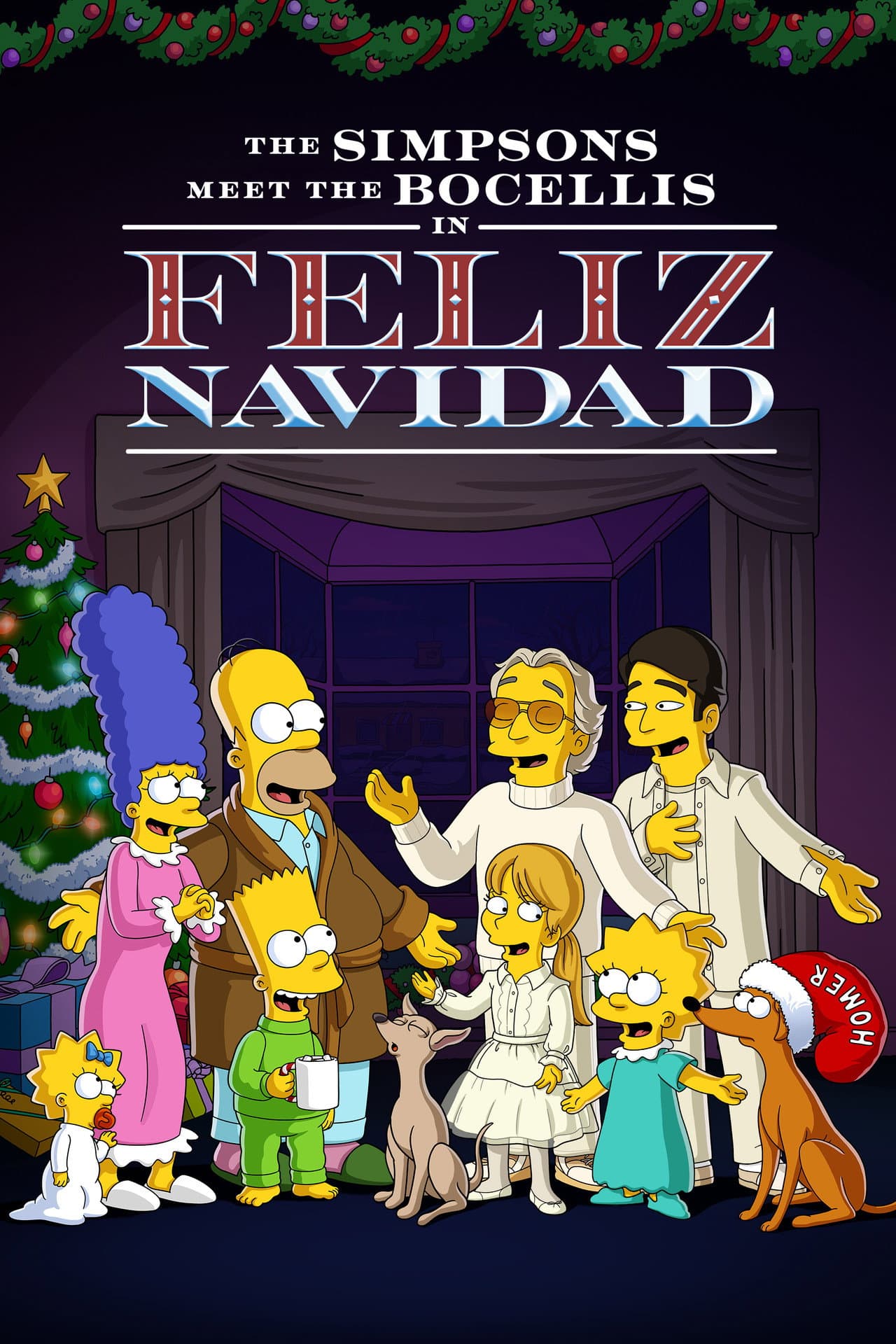 The Simpsons Meet the Bocellis in "Feliz Navidad" preview 2