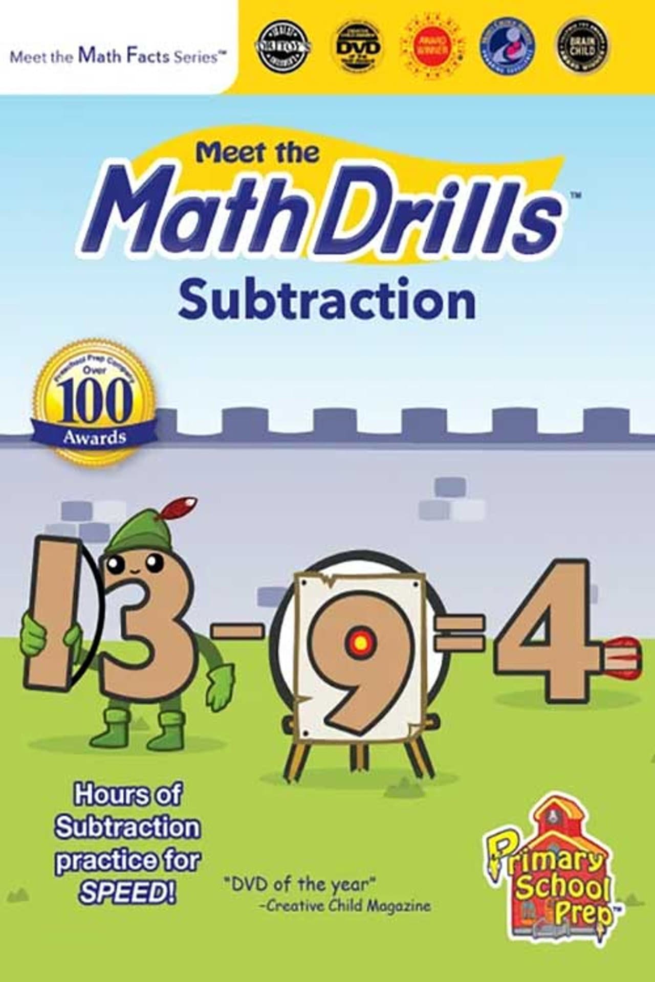 Meet the Math Drills - Subtraction preview 2