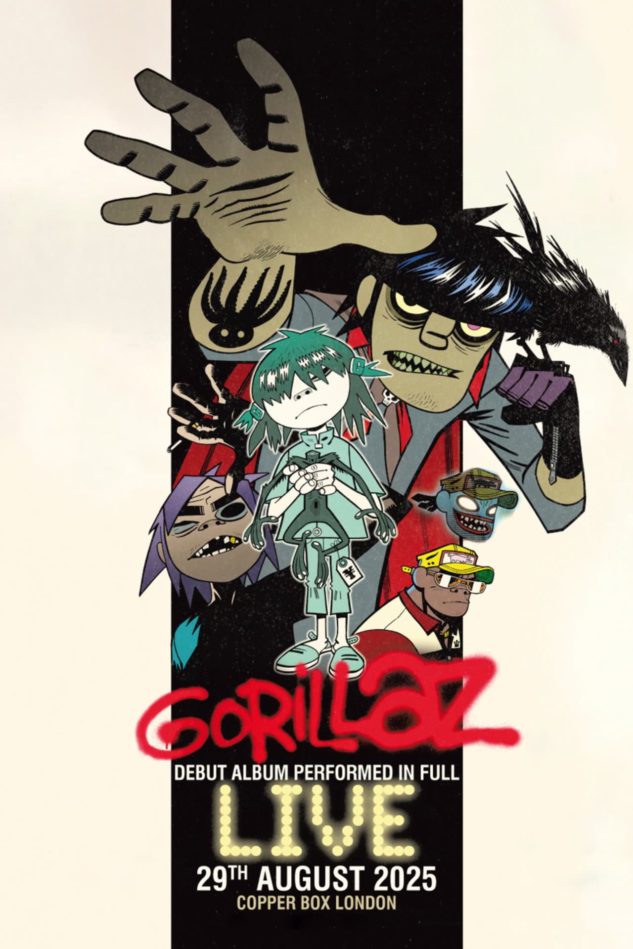 Gorillaz Live (YouTube Music Nights) preview 2