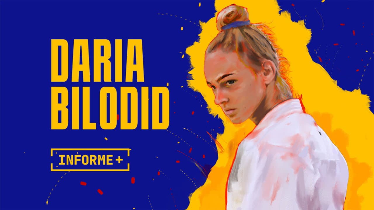 Daria Bilodid. Deporte en guerra