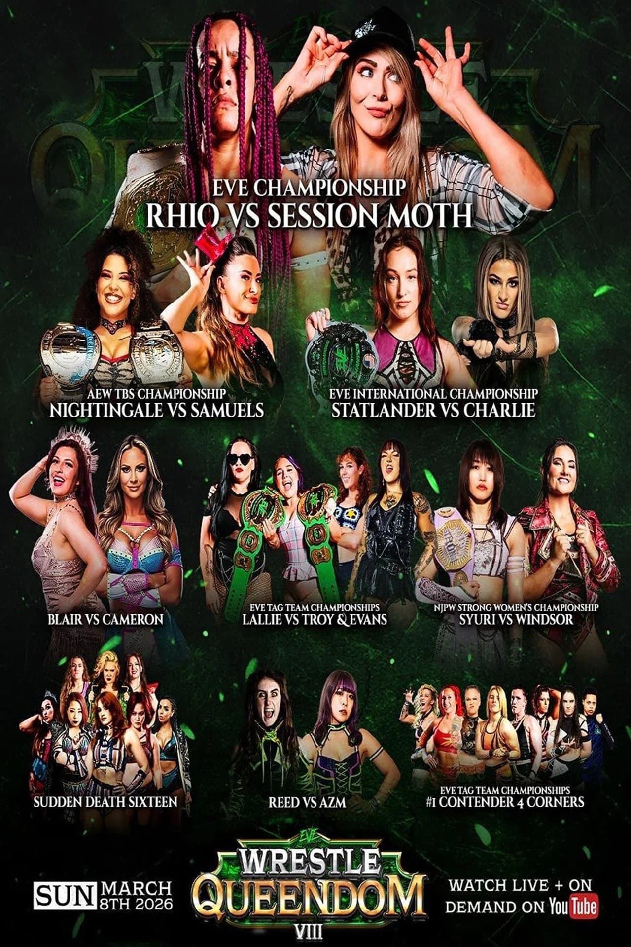 EVE 146: Wrestle Queendom VIII preview 2