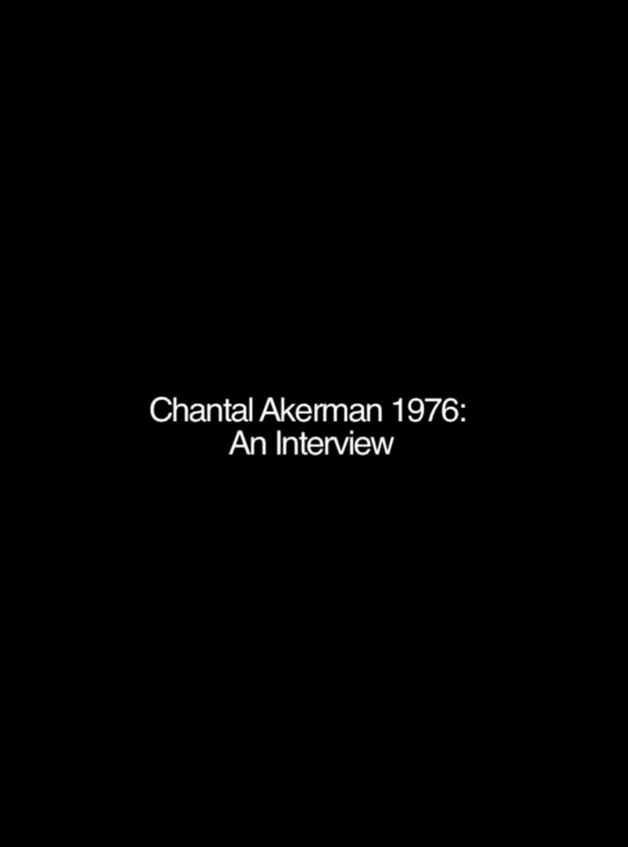 Chantal Akerman: An Interview preview 1