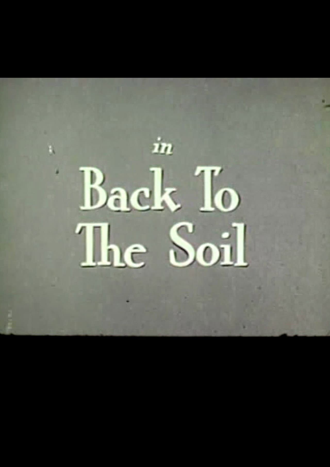 Back to the Soil preview 1