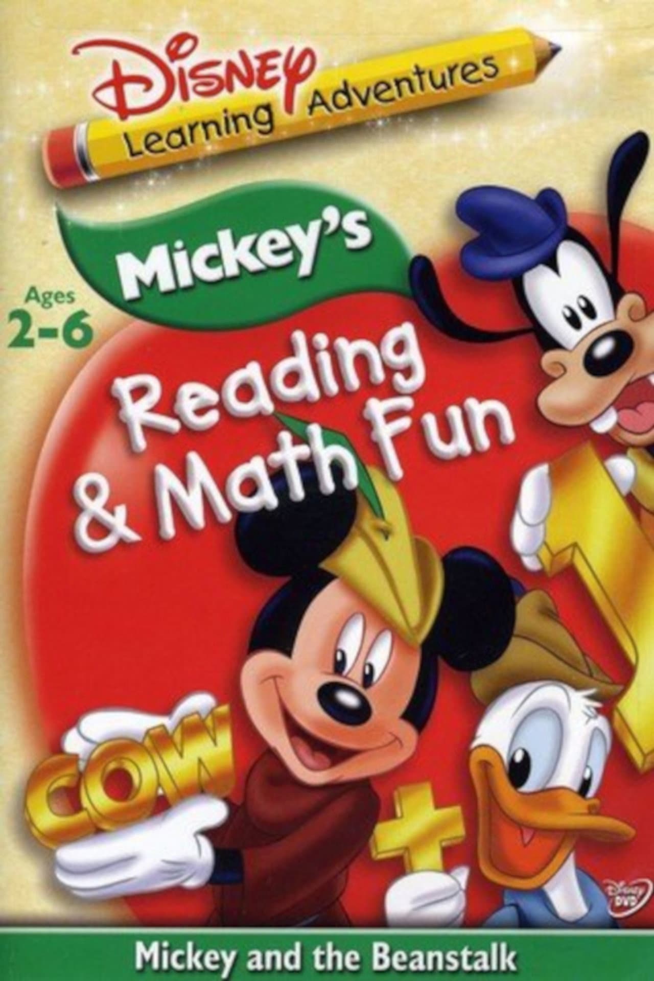 Disney Learning Adventures: Mickey's Reading & Math Fun: Mickey and the Beanstalk preview 1