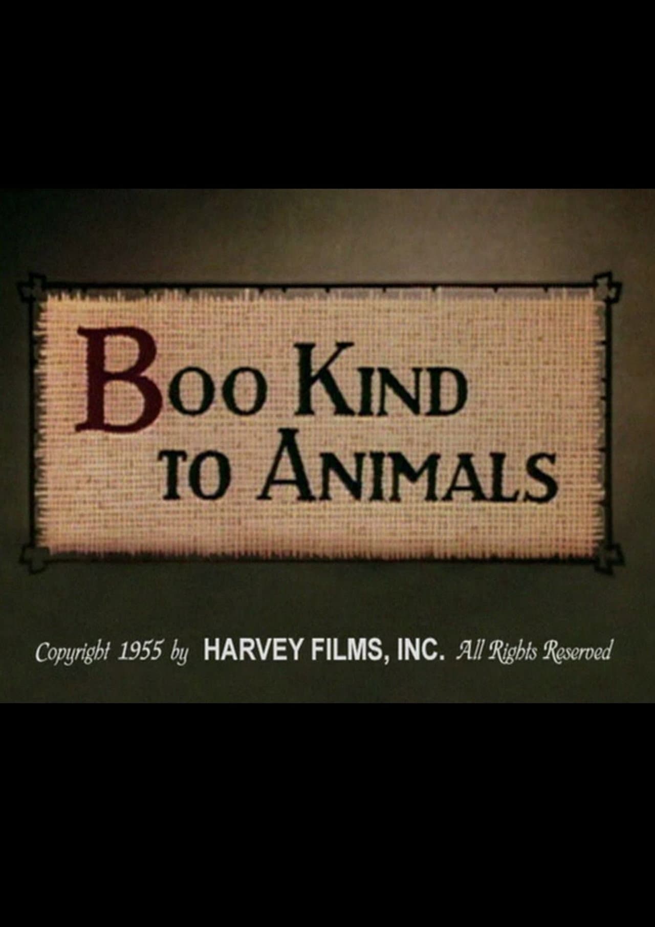 Boo Kind to Animals preview 1